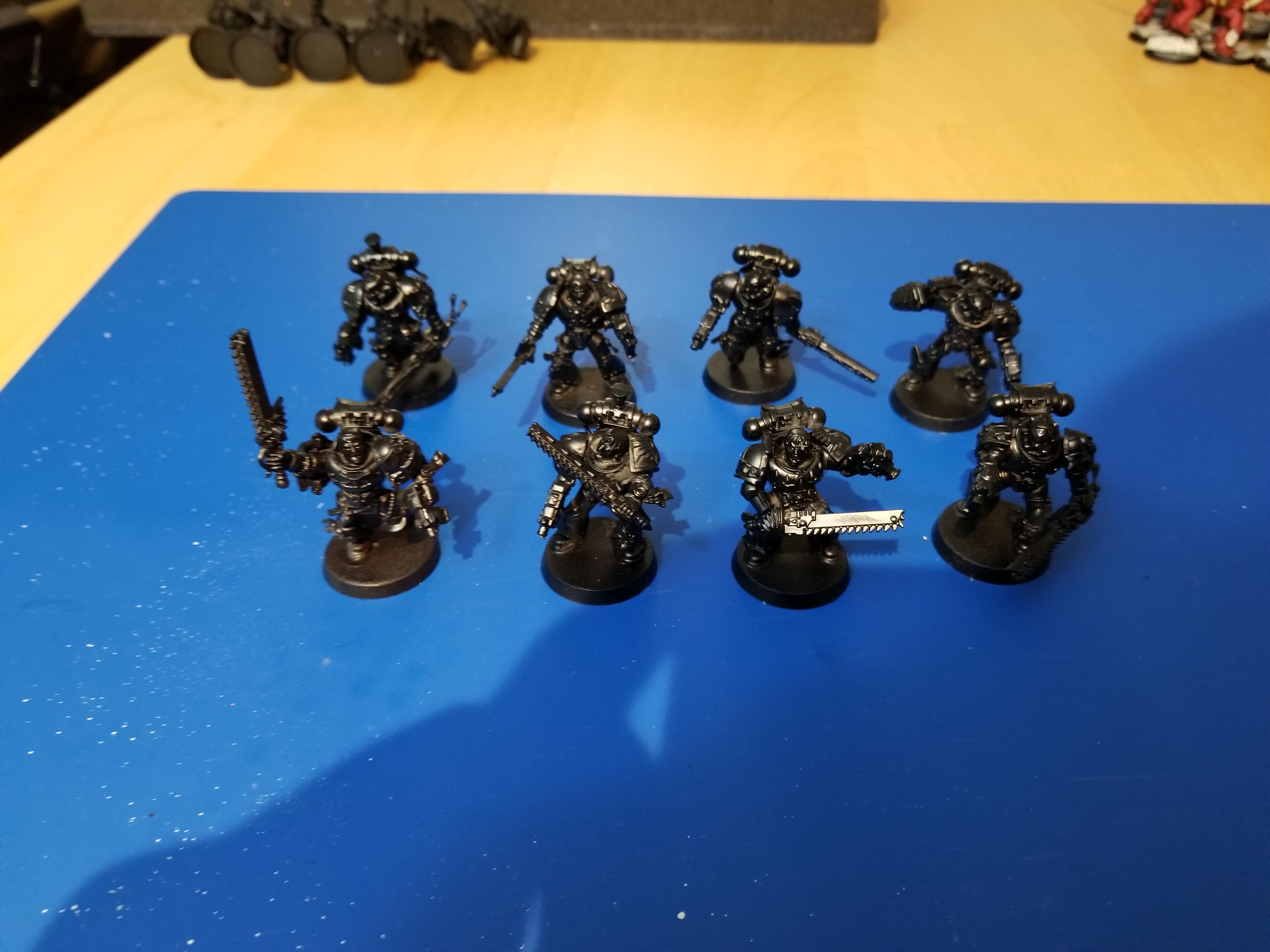 Death Company on foot