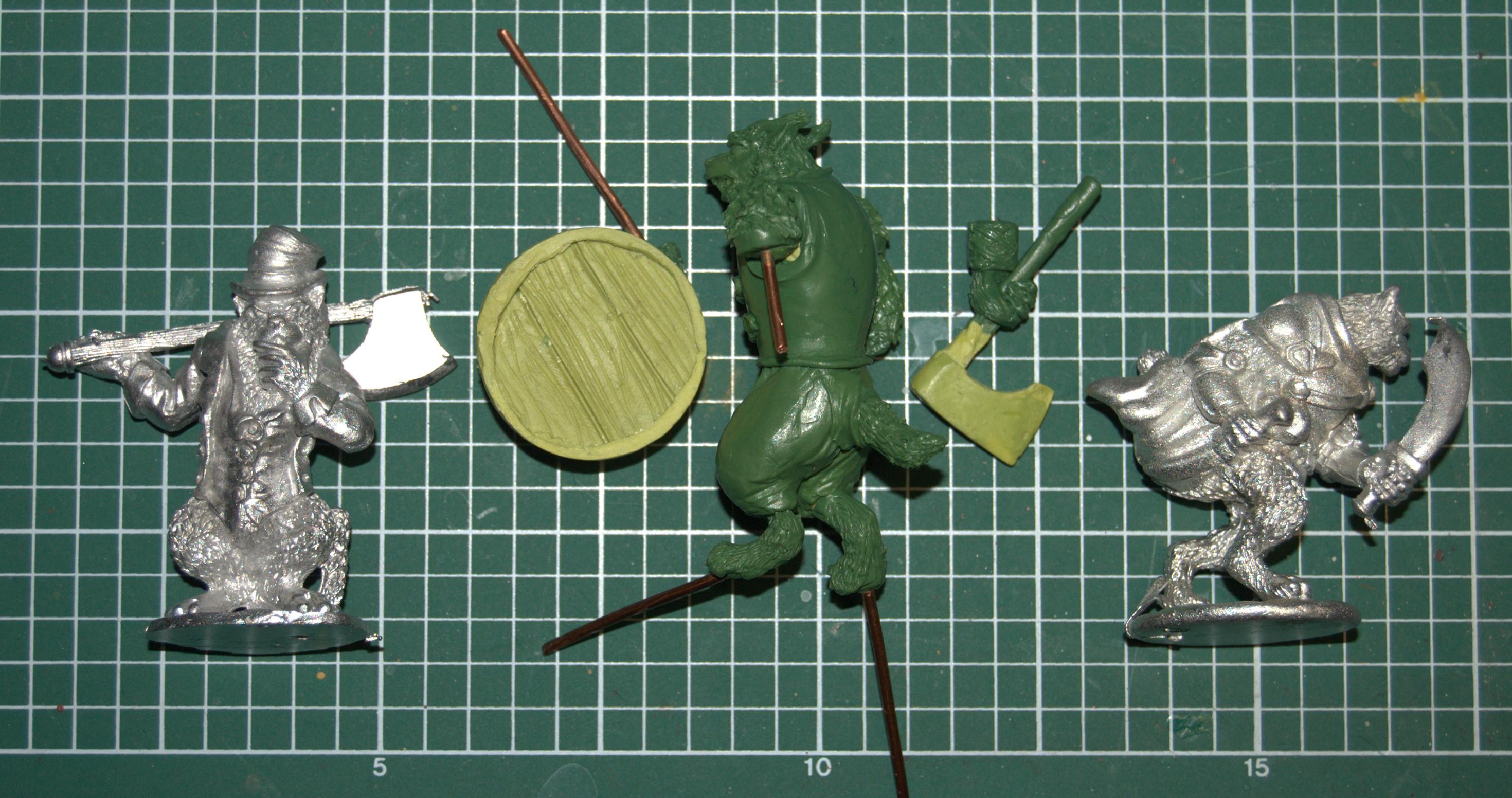 54 Mm, Anthro, Beastmen, Sculpting