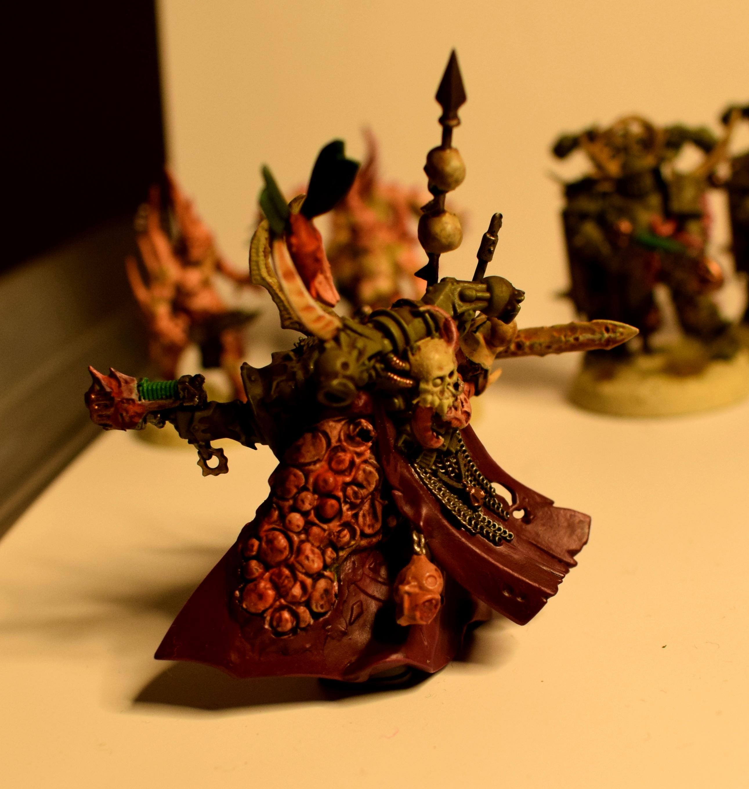 Chaos Lord, WiP - chaos lord of Nurgle