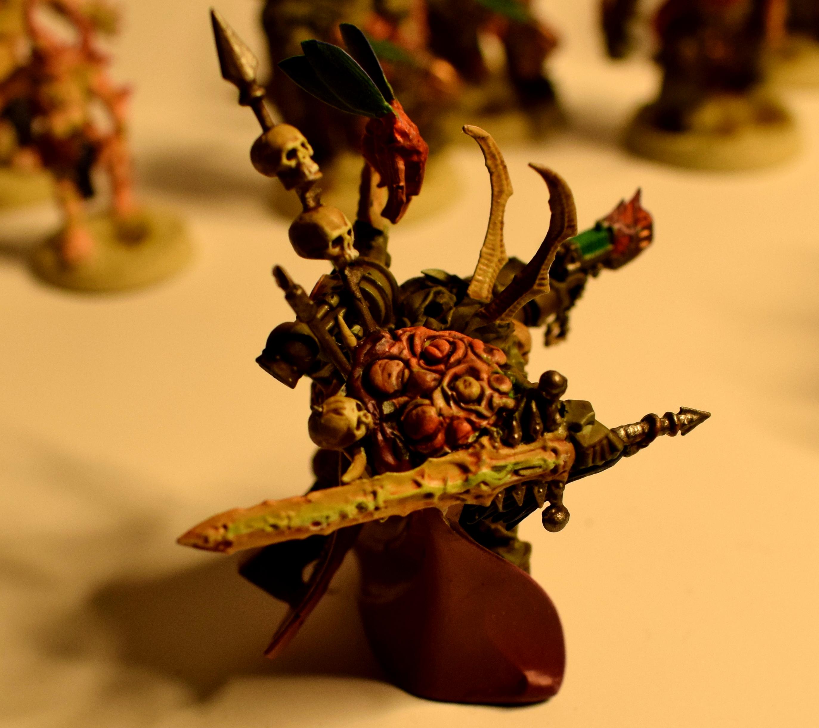 Chaos Lord, WiP - chaos lord of Nurgle