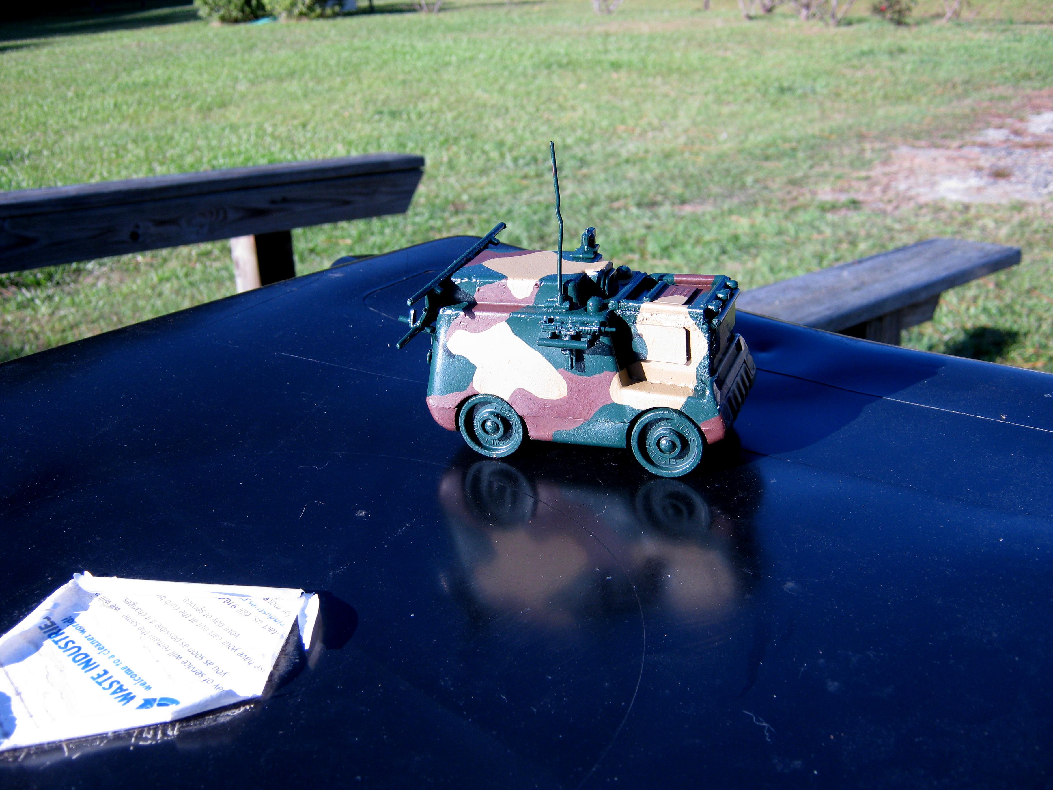 Ambulance, Conversion, Counts As, Fisher Price, Imperial, Military Ambulance, Toy, Truck