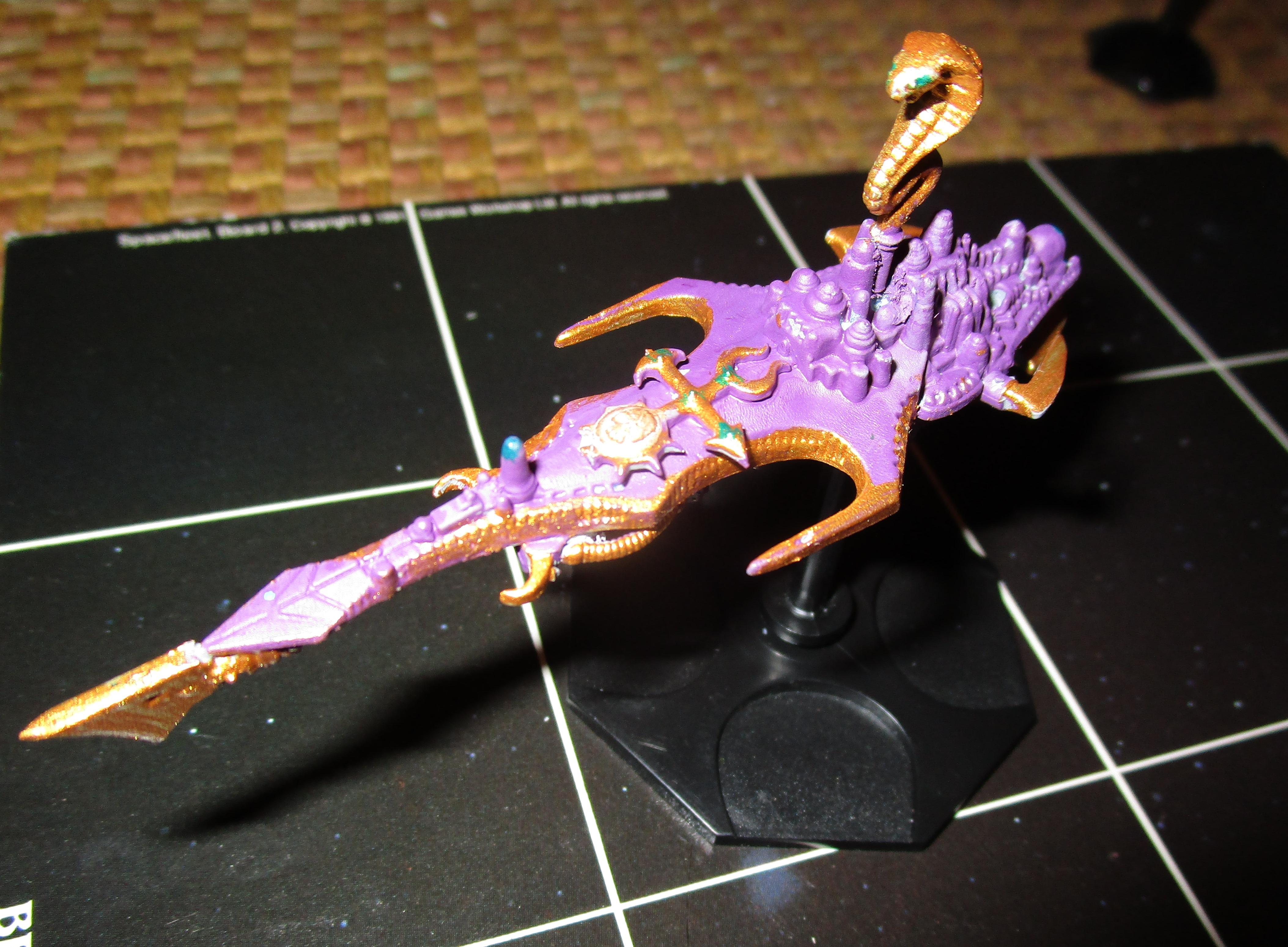 Battlefleet Gothic, Chaos, Chaos Space Marines, Conversion, Emperor's Children, Oldhammer, Space Fleet