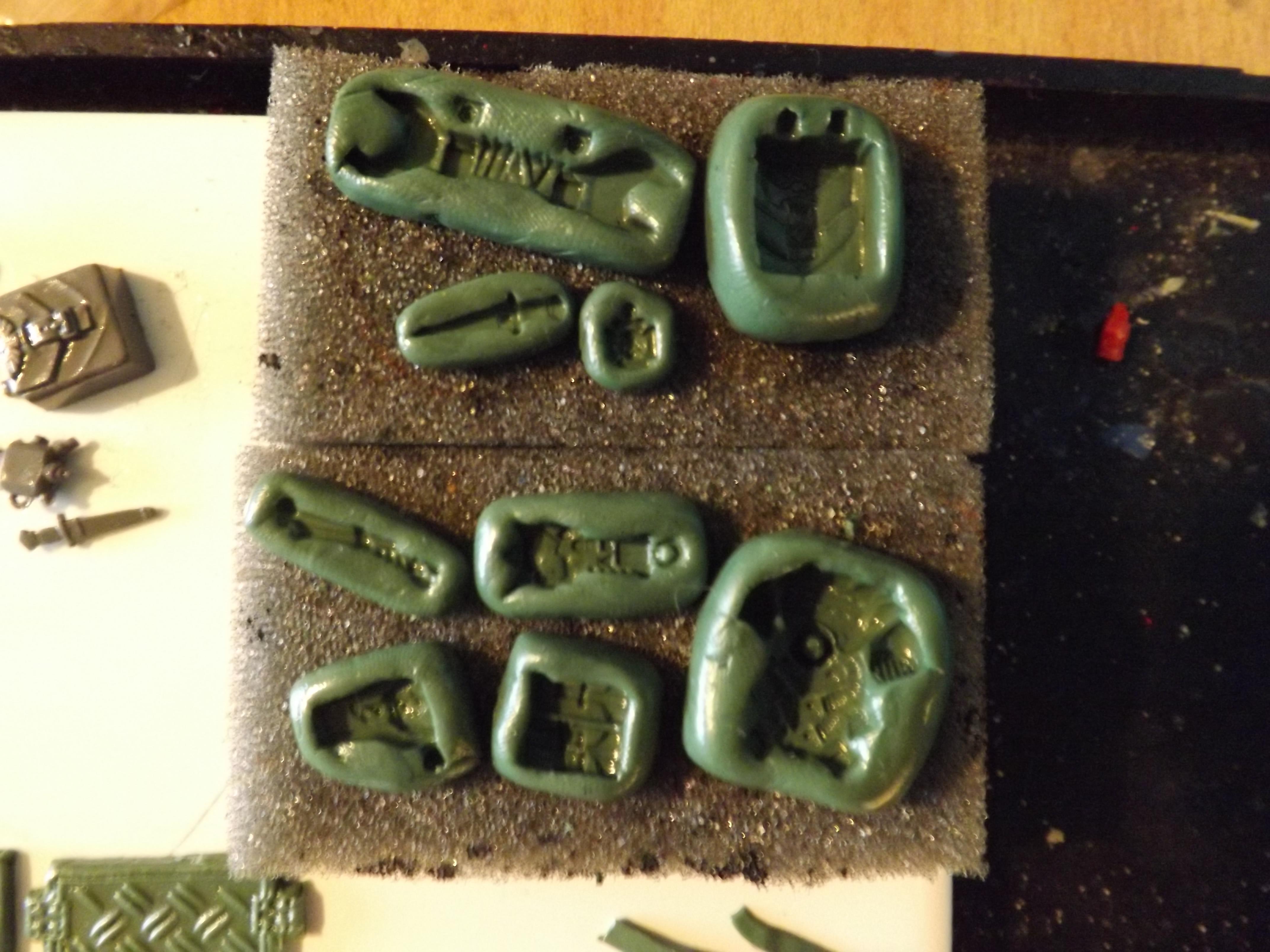 Green Stuff Molds (3)