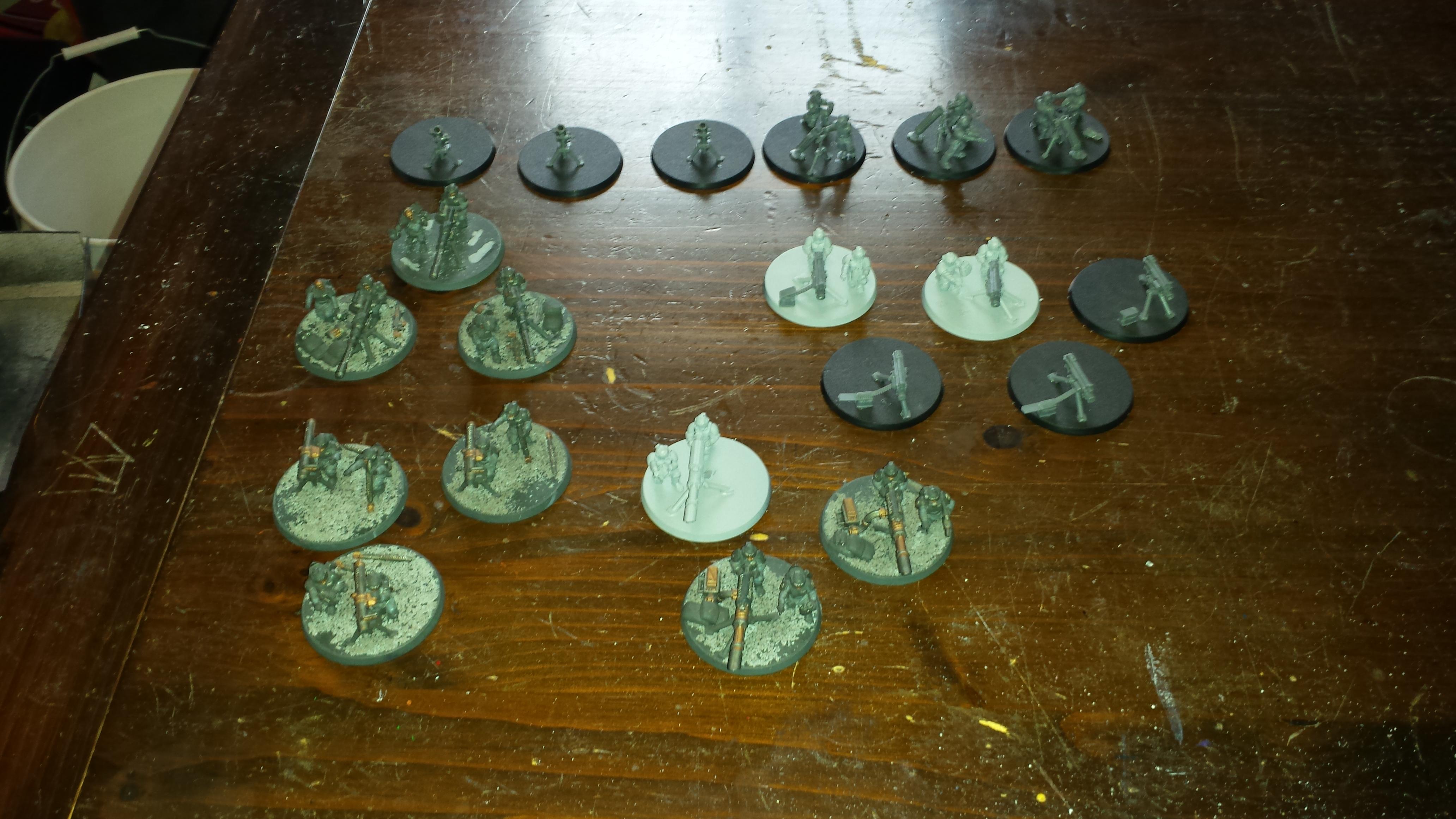 Heavy weapon teams