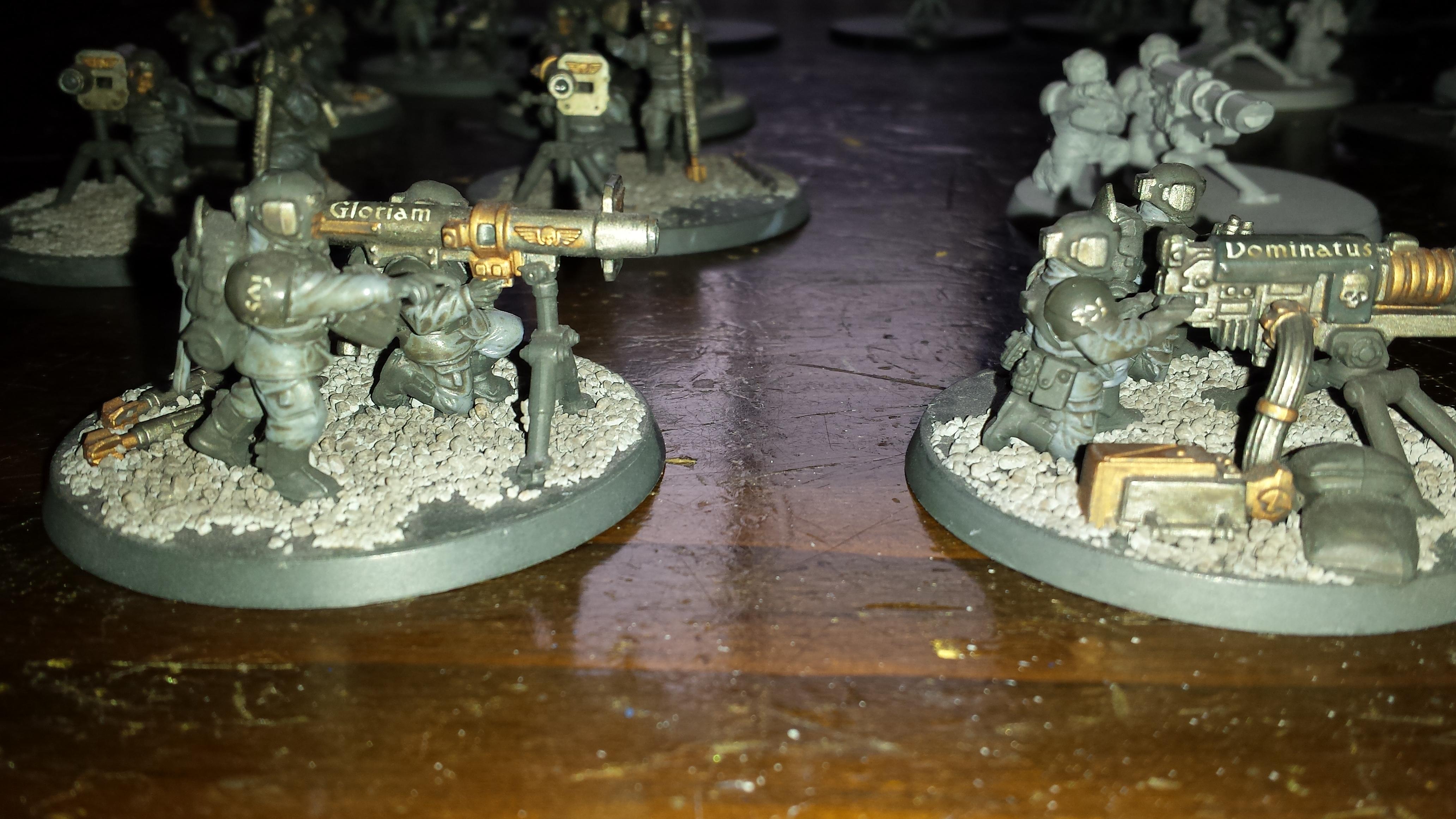 Imperial Guard, Heavy weapon teams, side right