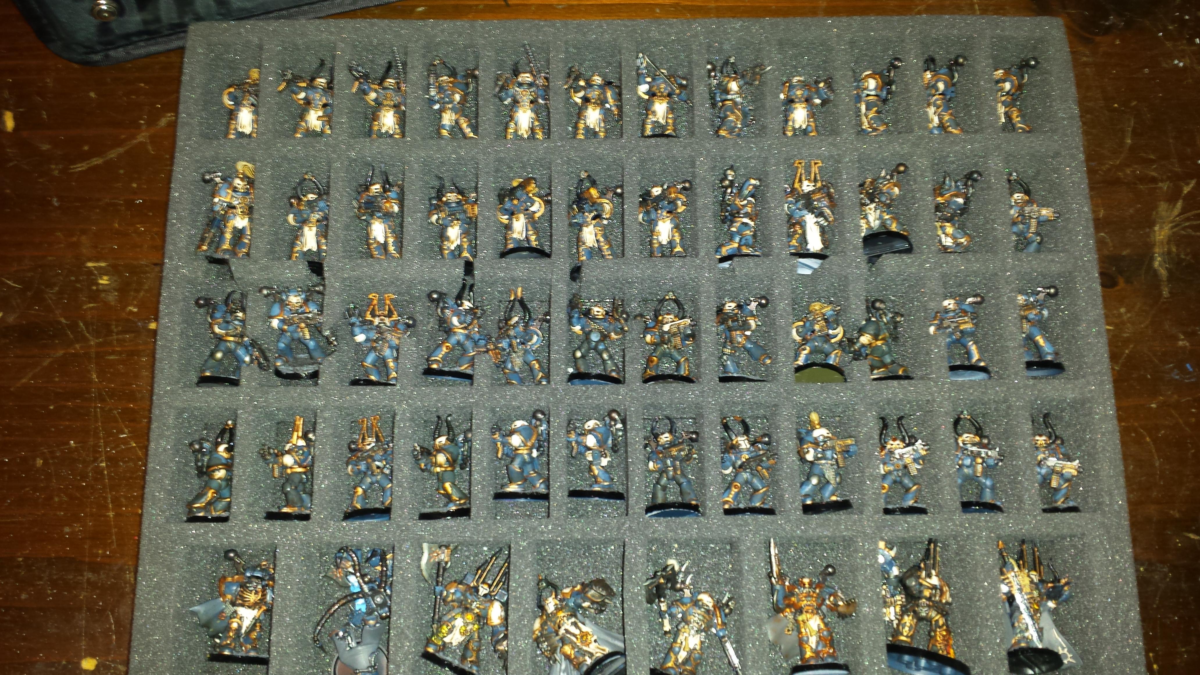 Chosen and Chaos Marines and HQ's
