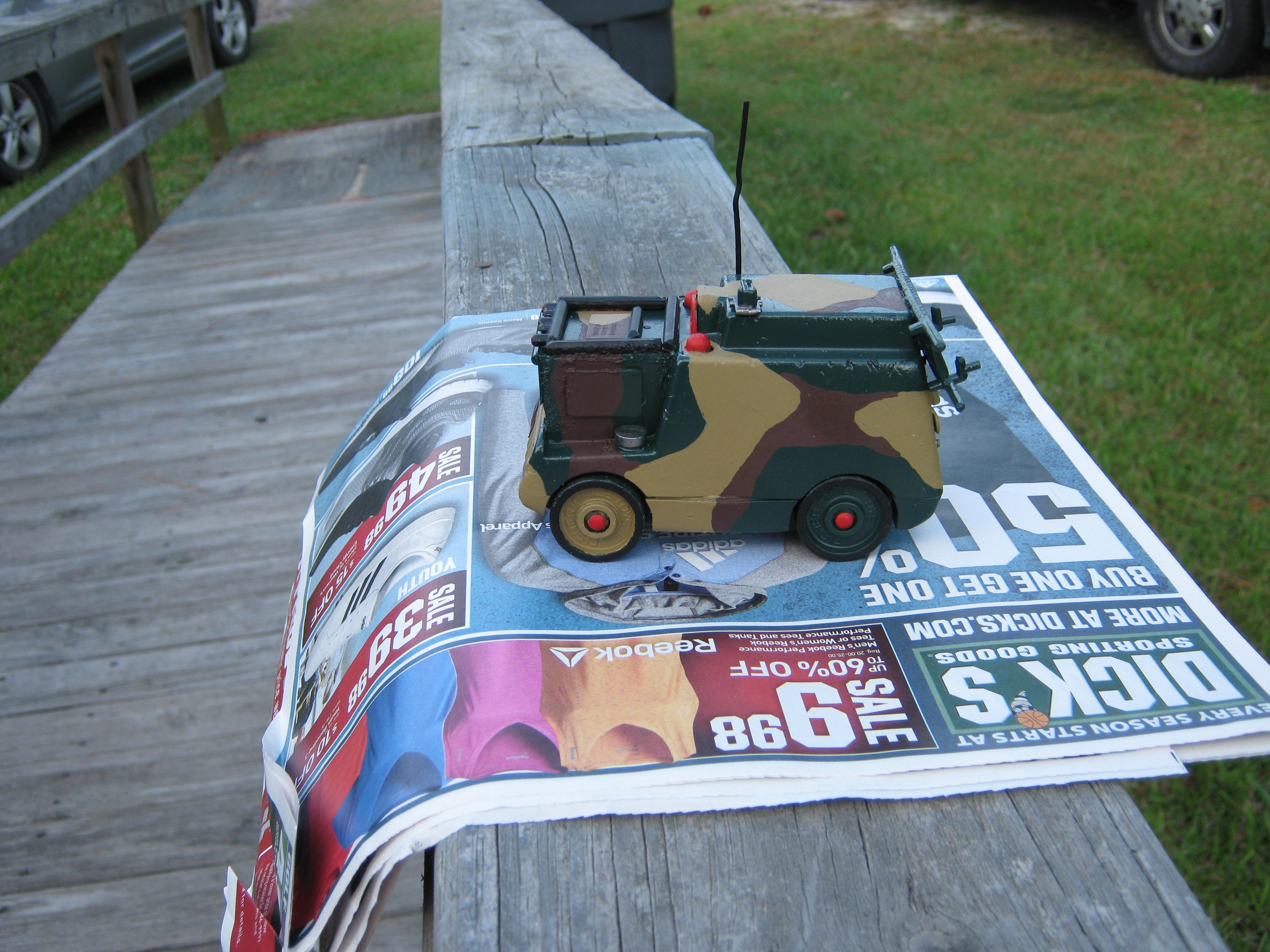 Ambulance, Conversion, Counts As, Fisher Price, Imperial, Military Ambulance, Toy, Truck