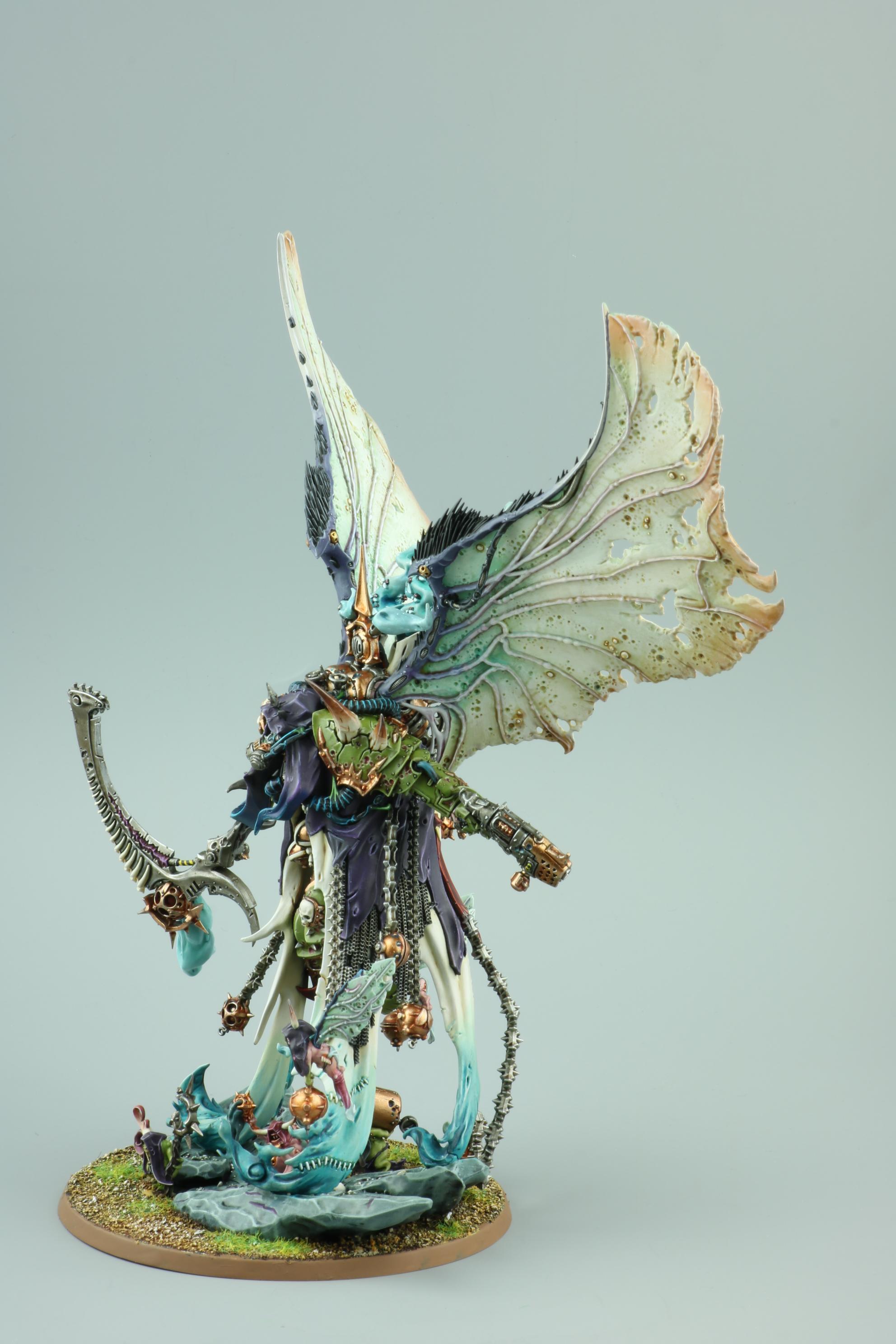 Daemons, Mortarion, Primarch Of Nurgle, Warhammer 40,000