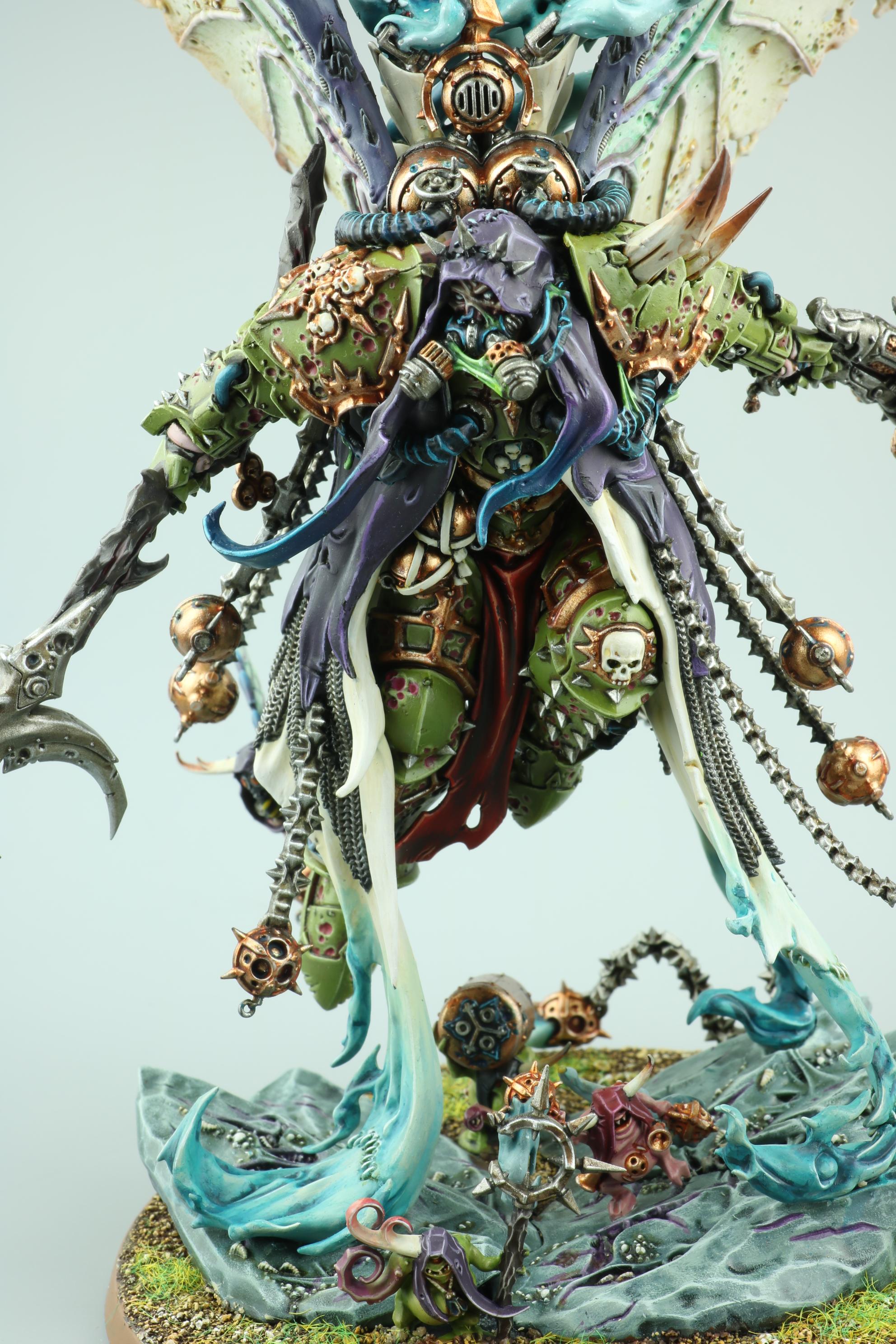 Daemons, Mortarion, Primarch Of Nurgle, Warhammer 40,000