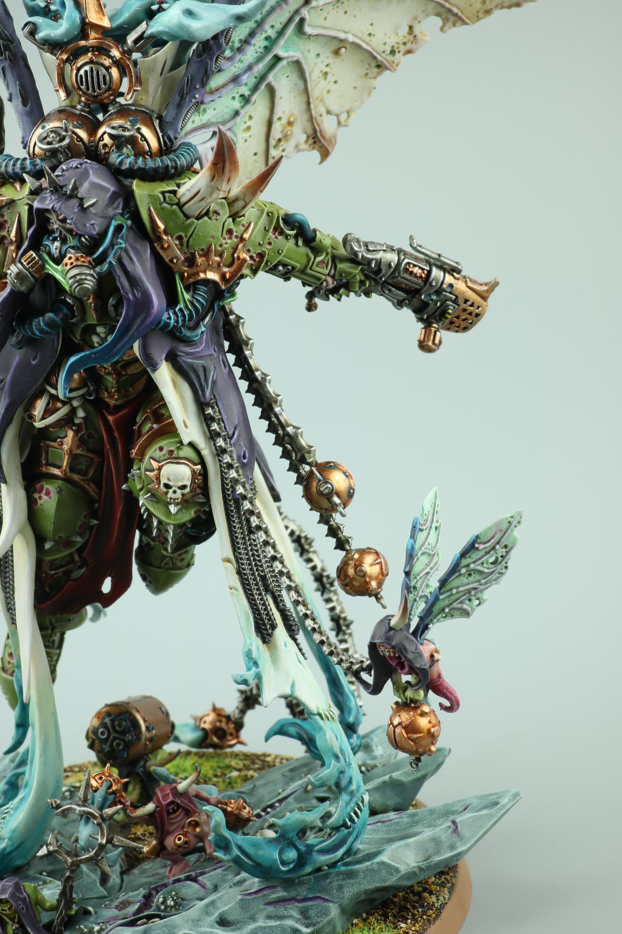 Daemons, Mortarion, Primarch Of Nurgle, Warhammer 40,000