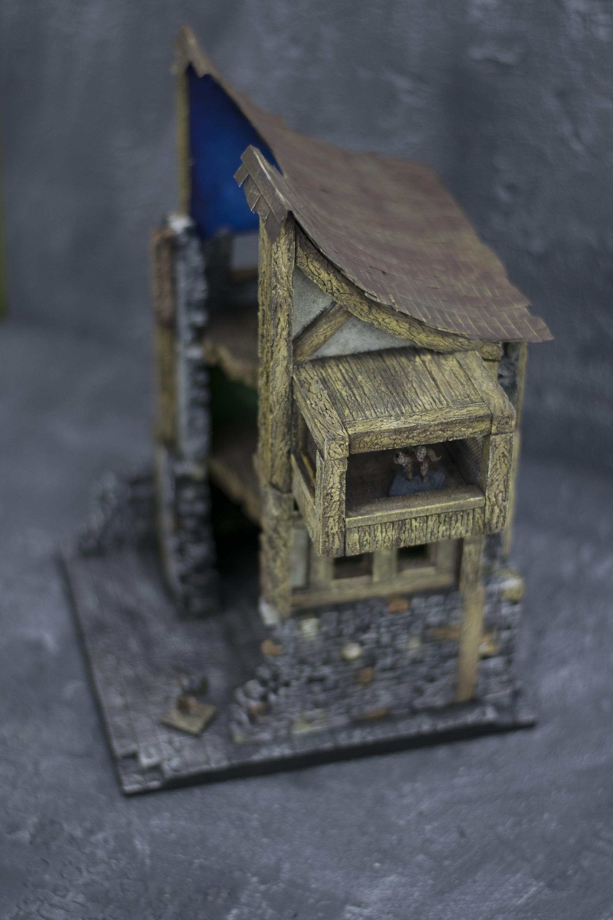 Architecture, Chaos, Diorama, Game, House, Mansion, Modular, Mordheim, Painted, Paintings, Ruined, Ruins, Set, Stonework, Terrain, War, Wargame, Warhammer Fantasy, Witch Hunters