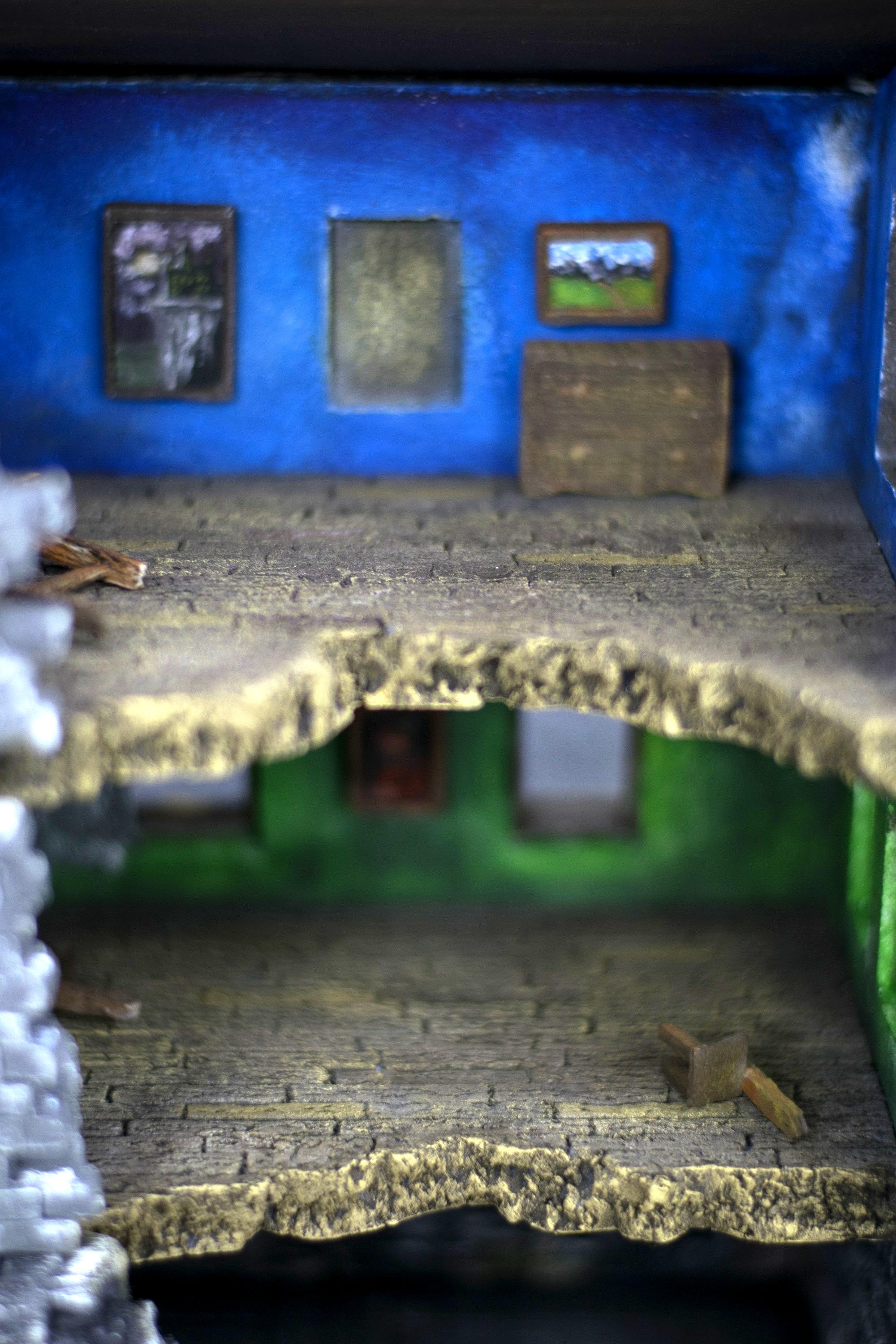 Architecture, Chaos, Diorama, Game, House, Mansion, Modular, Mordheim, Painted, Paintings, Ruined, Ruins, Set, Stonework, Terrain, War, Wargame, Warhammer Fantasy, Witch Hunters