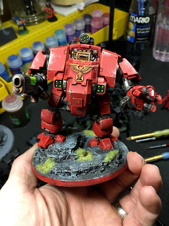 Adeptes Astartes, Blood Angels, Dreadnought, Primaris, Redemptor ...