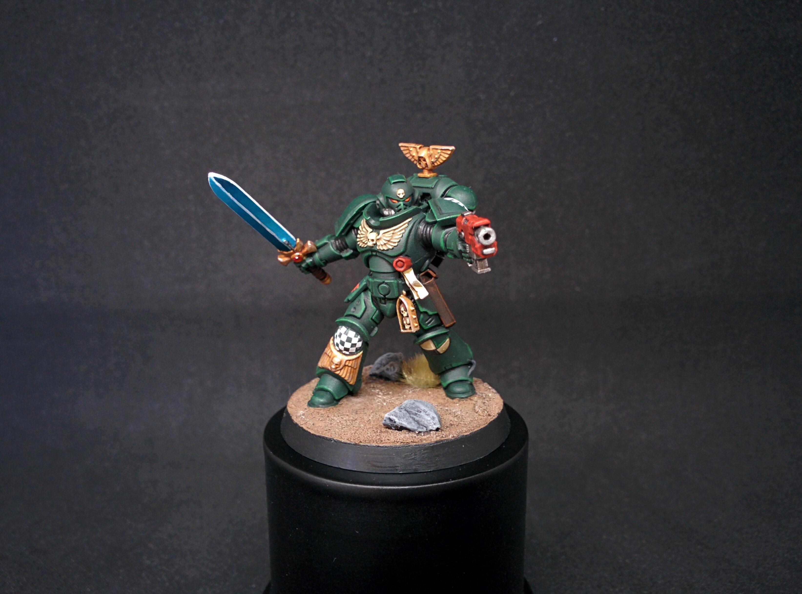 Dark Angels, Dark Imperium, Lieutenant, Miniatures, Primaris, Primaris Space Marine, Space Marines, Warhammer 40,000