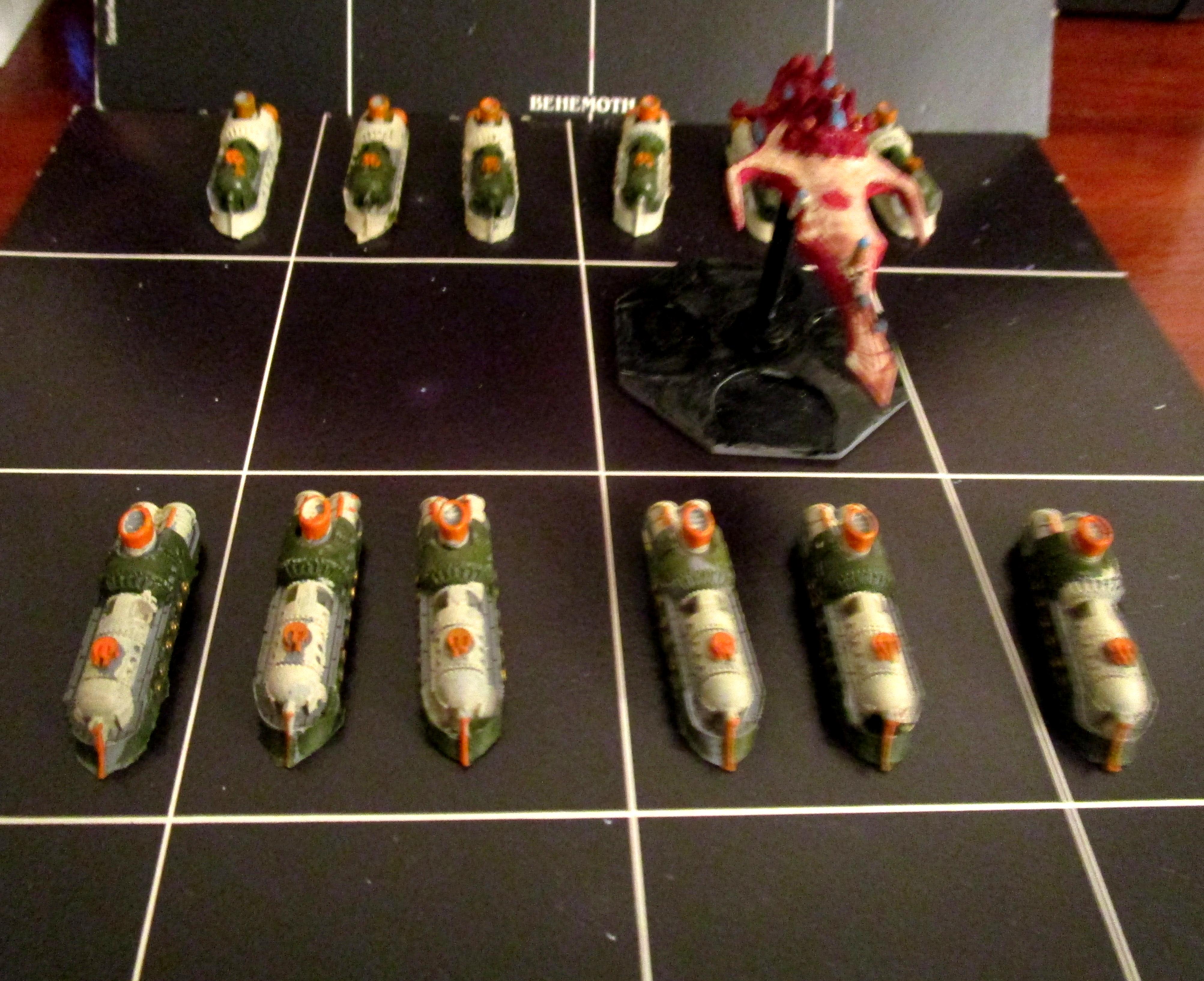 Battlefleet Gothic, Blazing Sun, Dystopian Wars