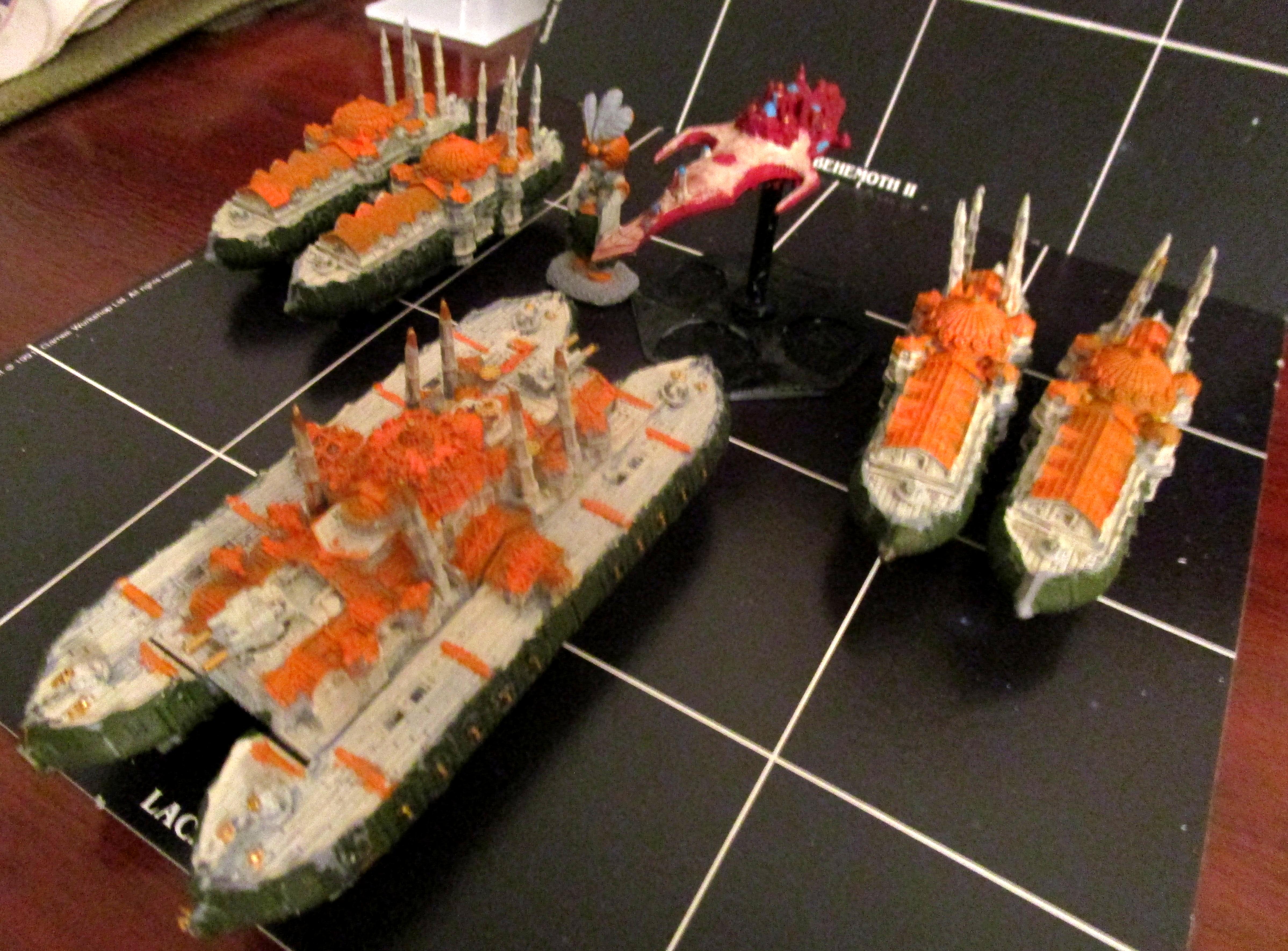 Battlefleet Gothic, Dystopian Wars, Ottoman