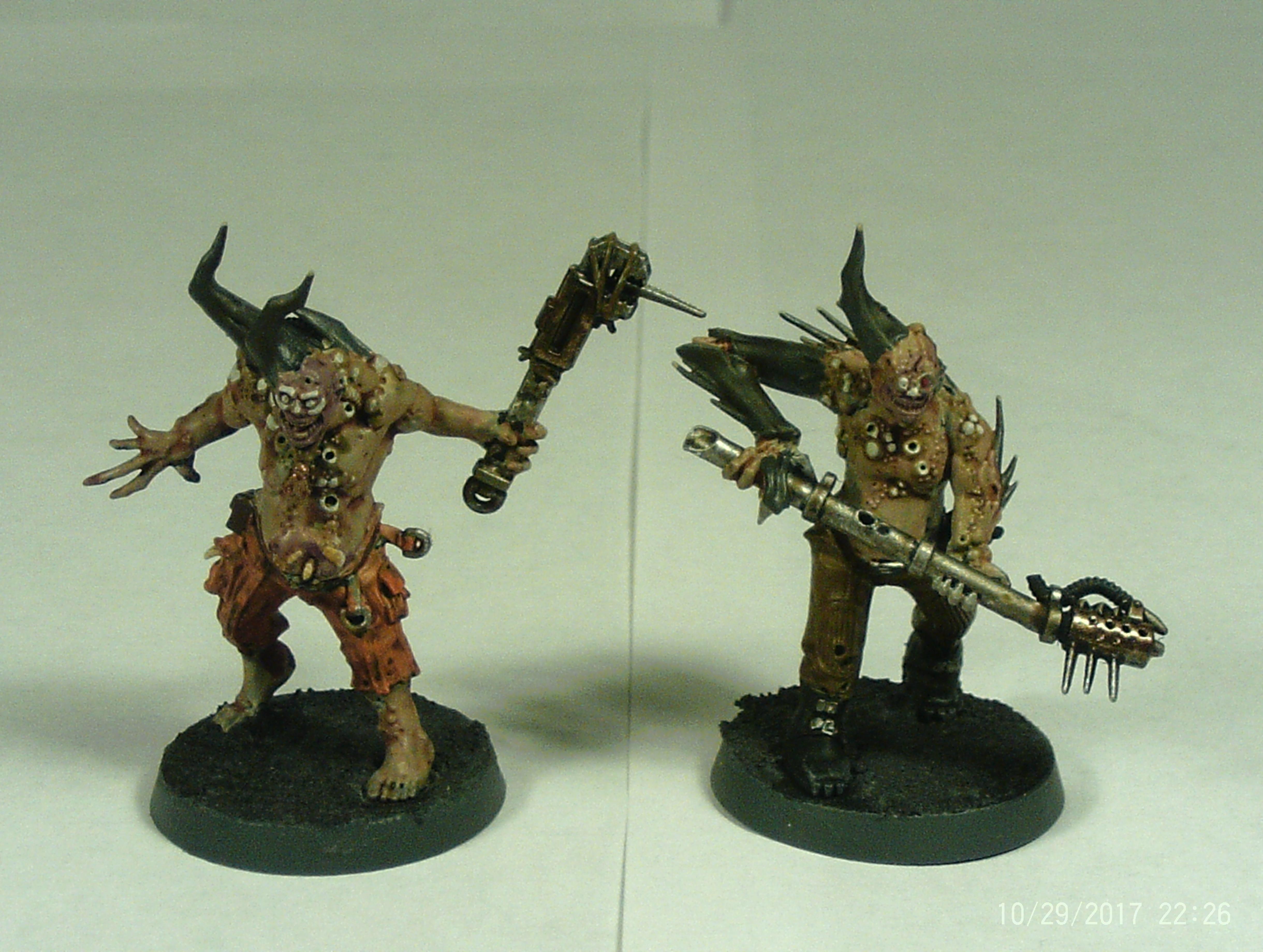 Poxwalkers Group 1 models 9-10 front