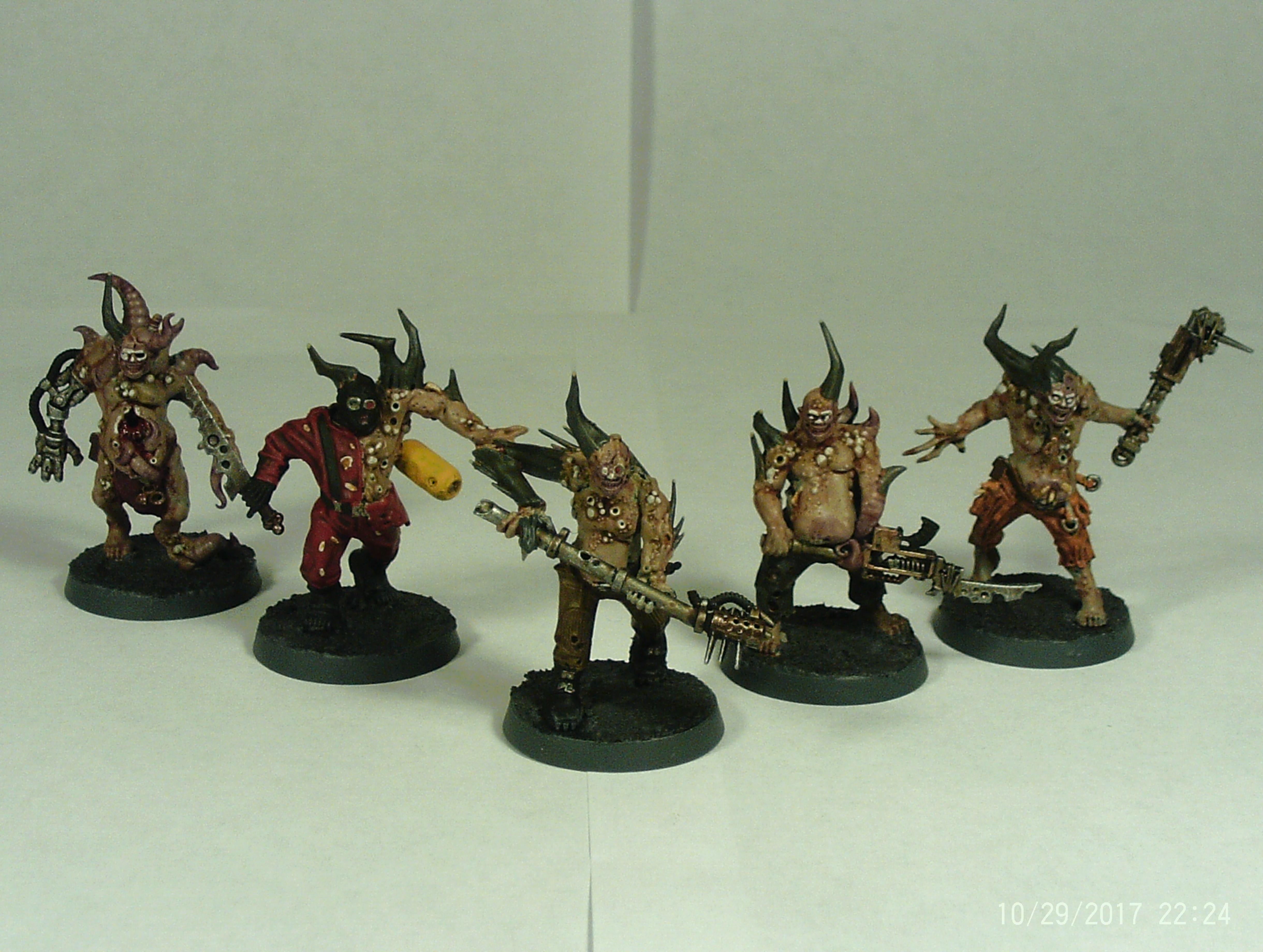 Poxwalkers Group 1 models 6-10 front