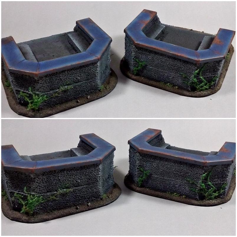 Artillery Emplacement, Imperial Guard, Scratch Build, Terrain, Warhammer 40,000
