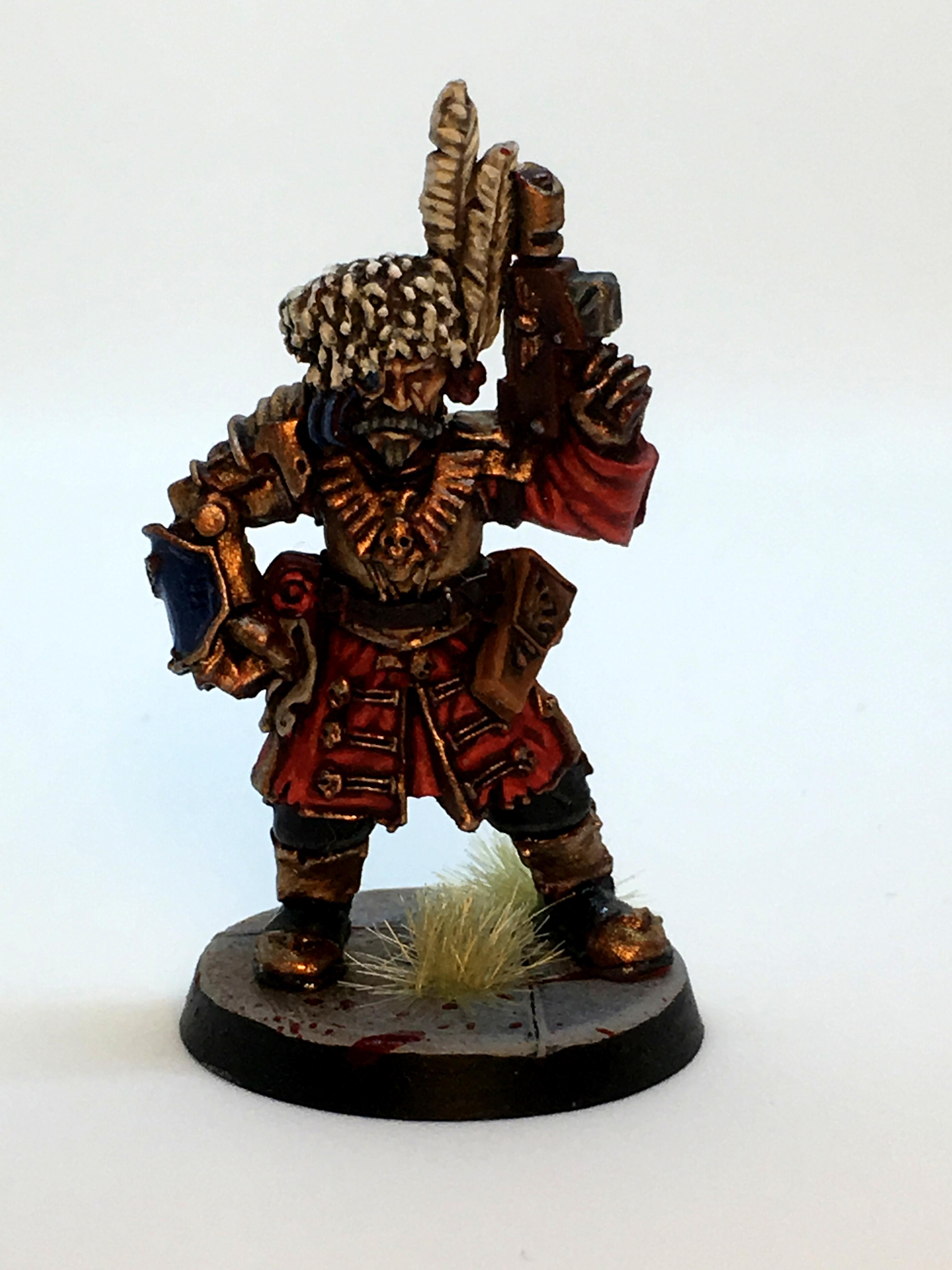 Guard, Imperial Guard, Sergeant, Vostroyan - Vostroyan power fist ...