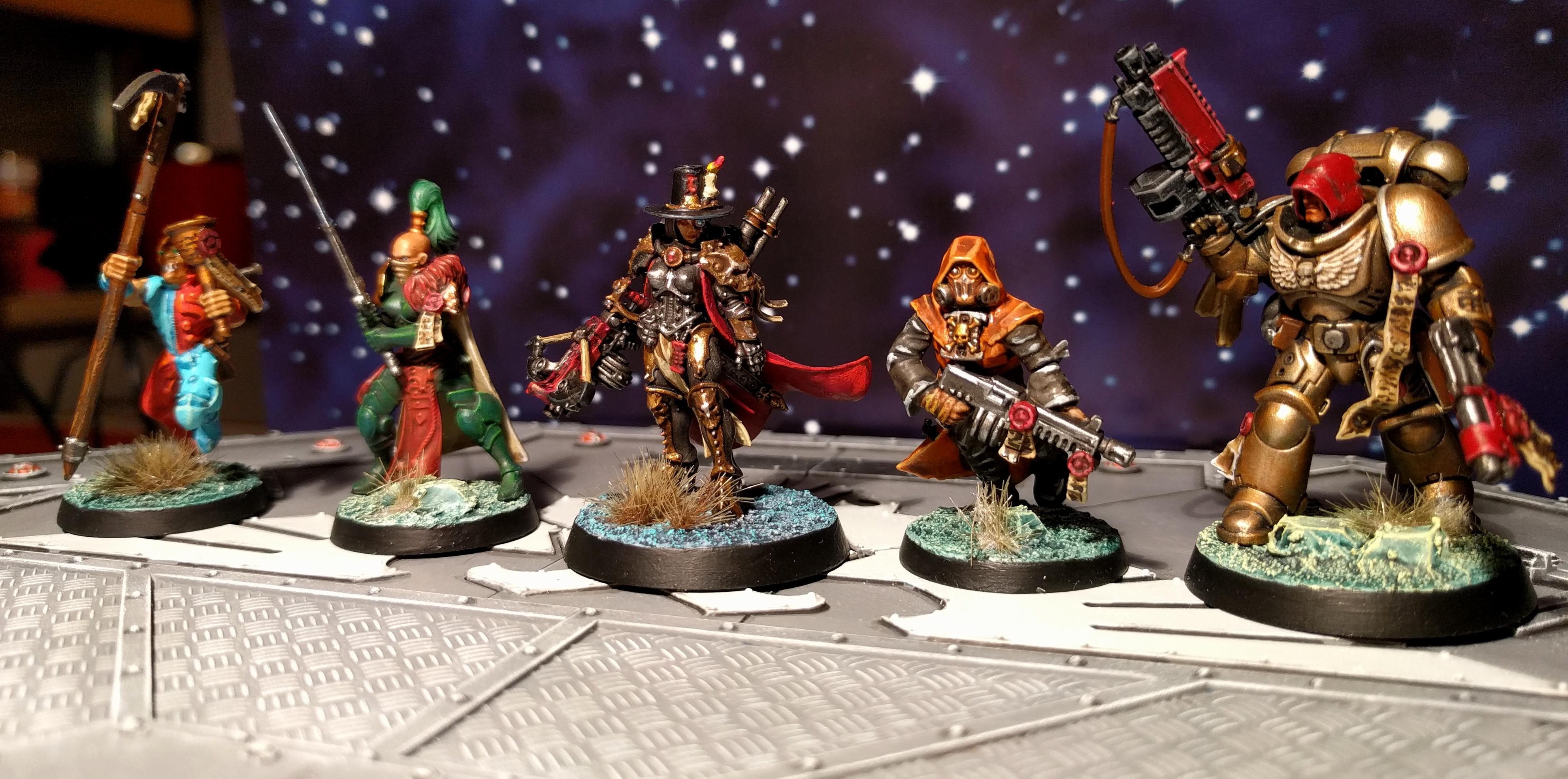 Greyfax, Inquisitor, Retinue