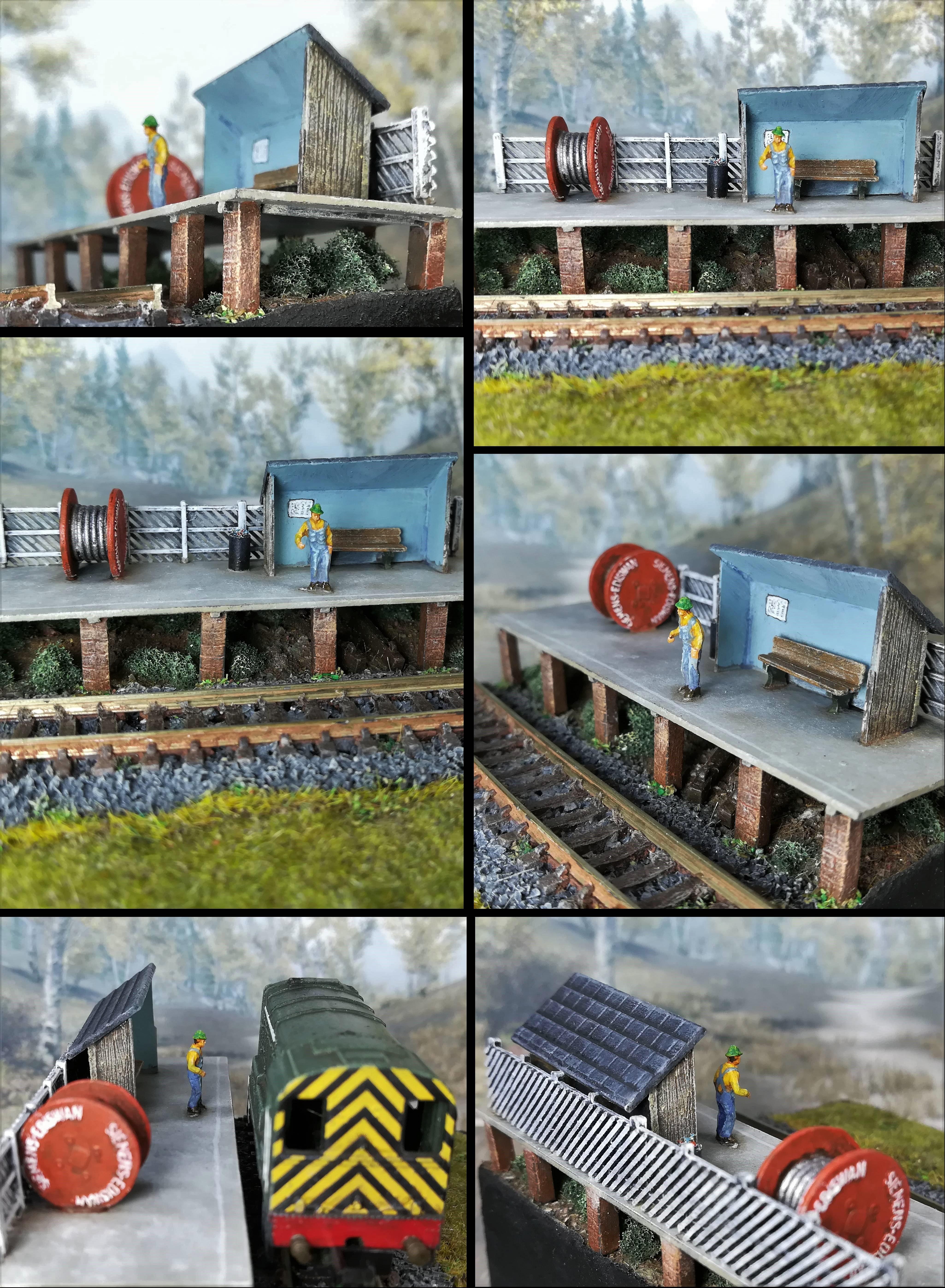 N-Gauge train display base 4