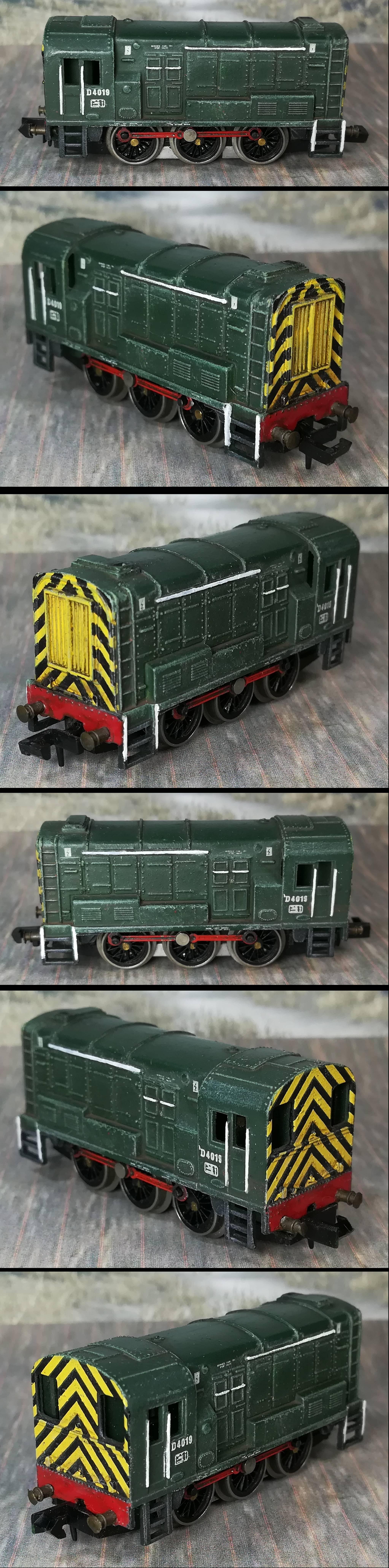 N-Gauge train paint update