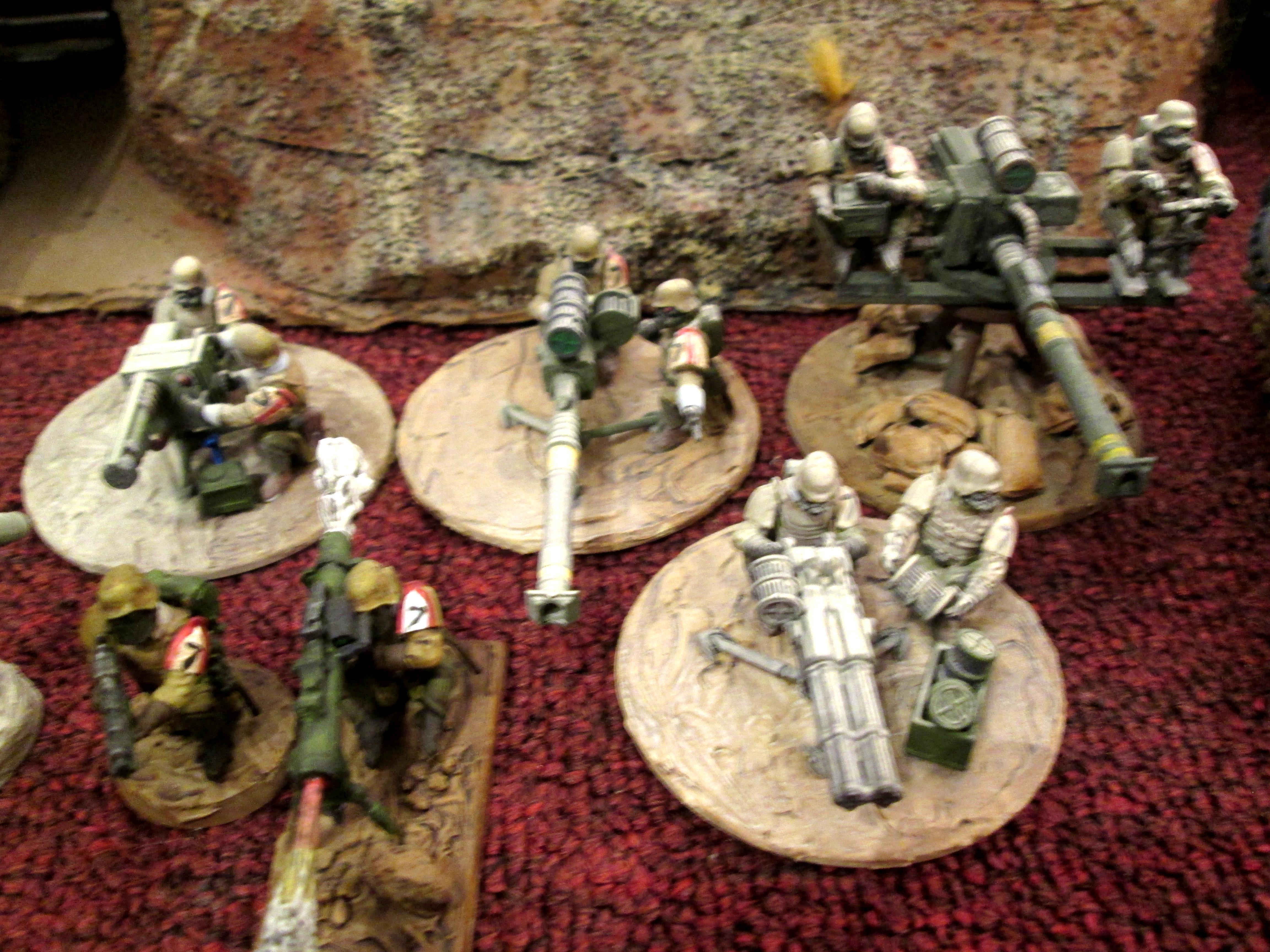Armor, Army, Artillery, Firebase, Imperial Guard, Infantry