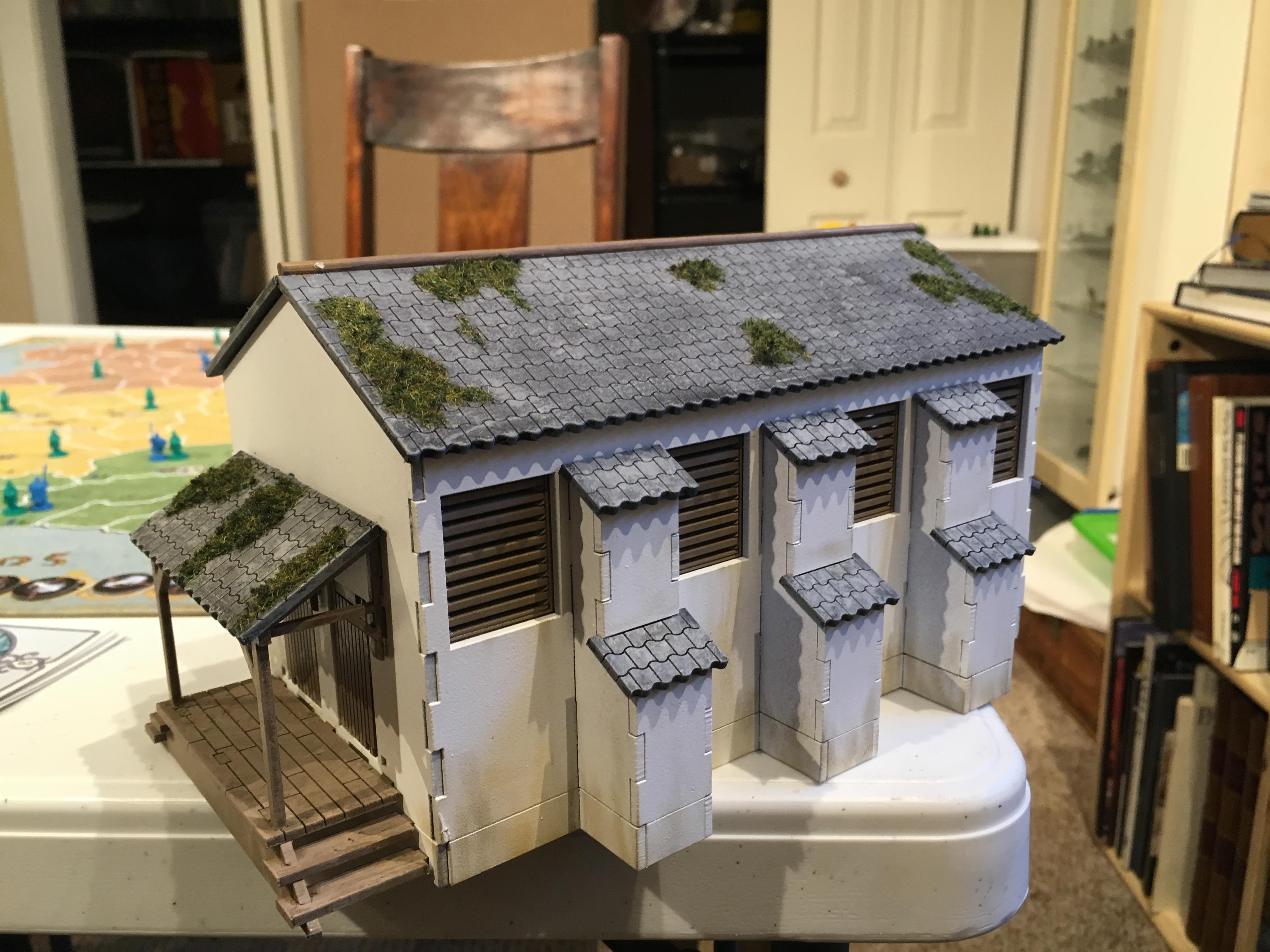 Buttress, Terrain, Villa
