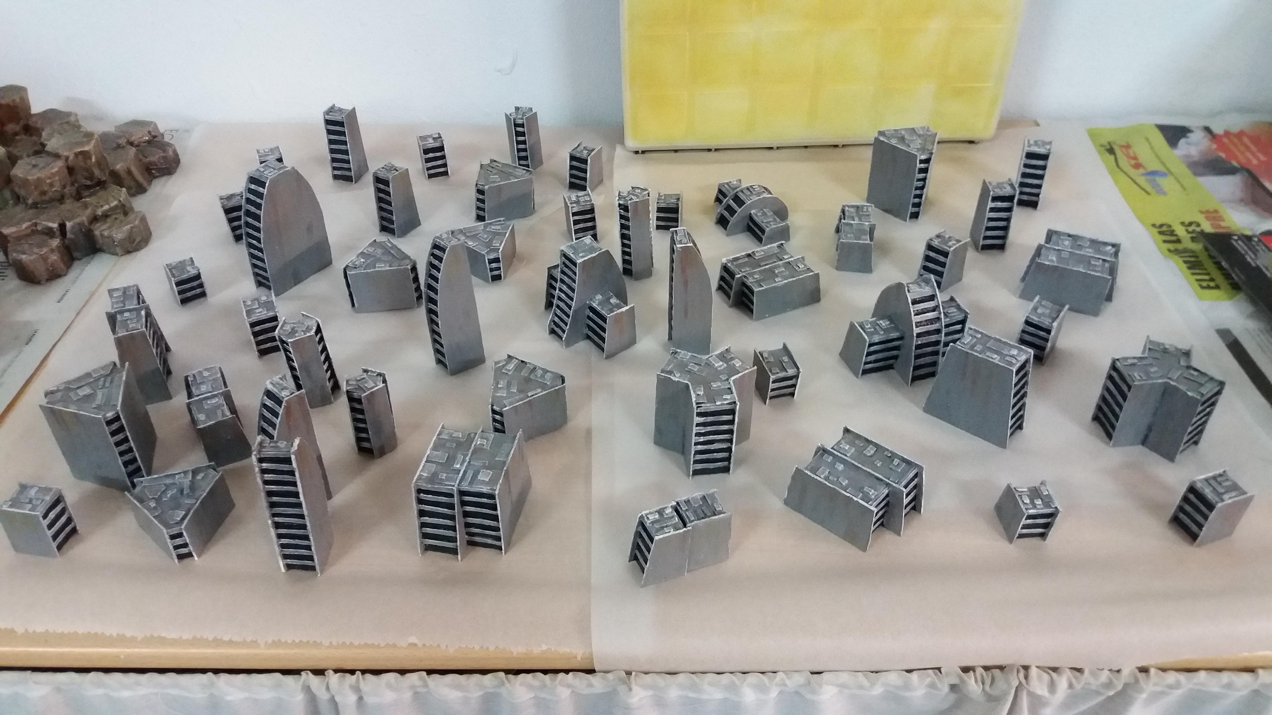 5mm, Battletech, Buildings, Epic, Scratch Build, Terrain