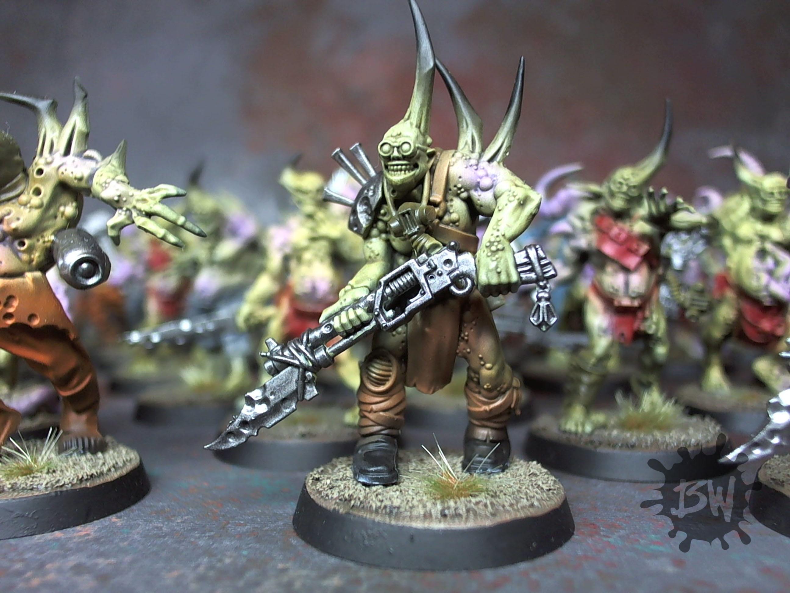Death Guard, Nurgle, Poxwalkers, Warhammer 40,000