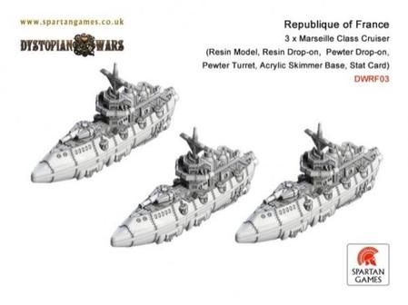 Airship, Dystopian Wars, France, Out Of Production, Spartan