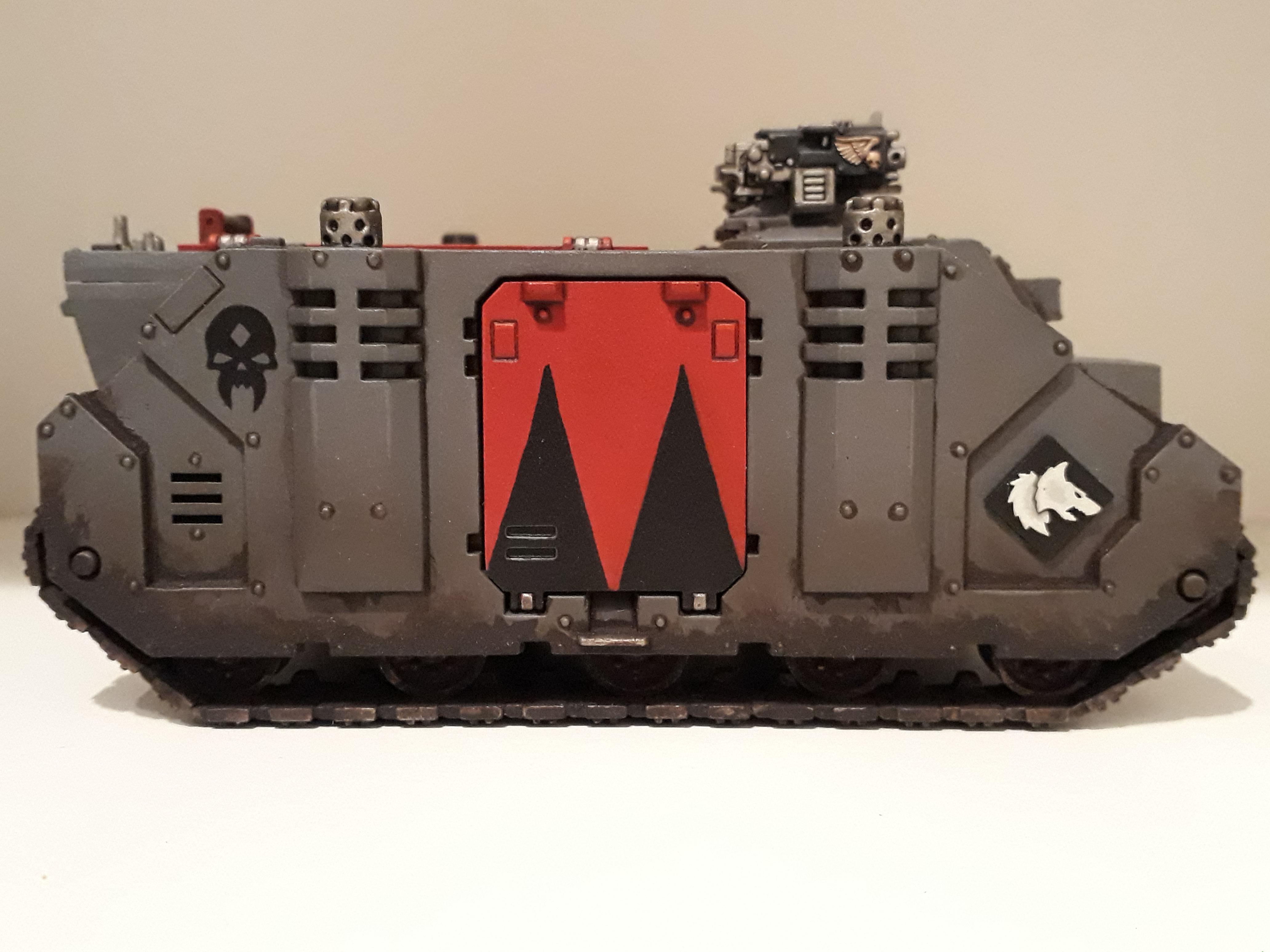 Rhino, Space Wolves, Rhino Side View