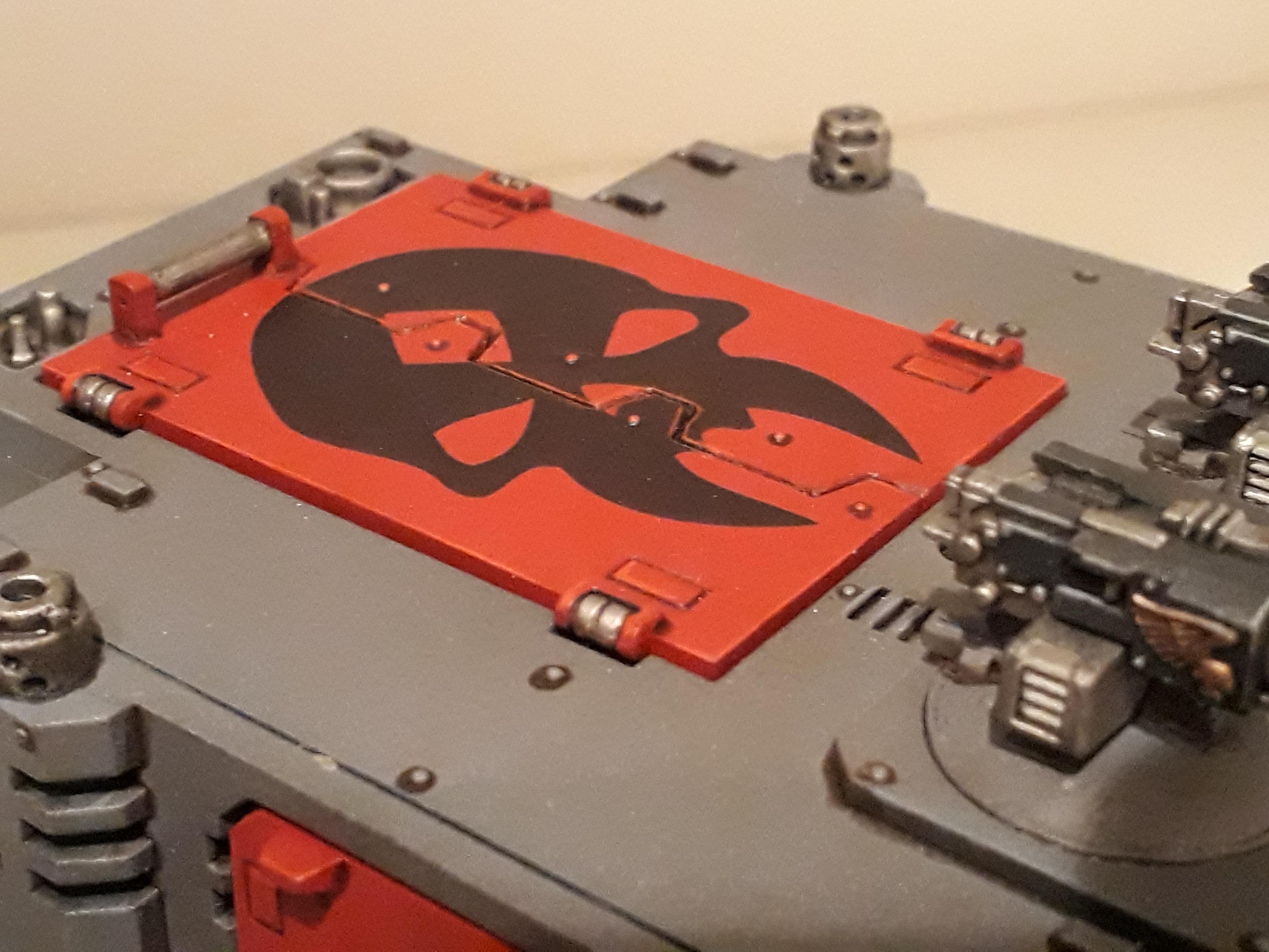 Rhino, Space Wolves, Rhino Top Hatch