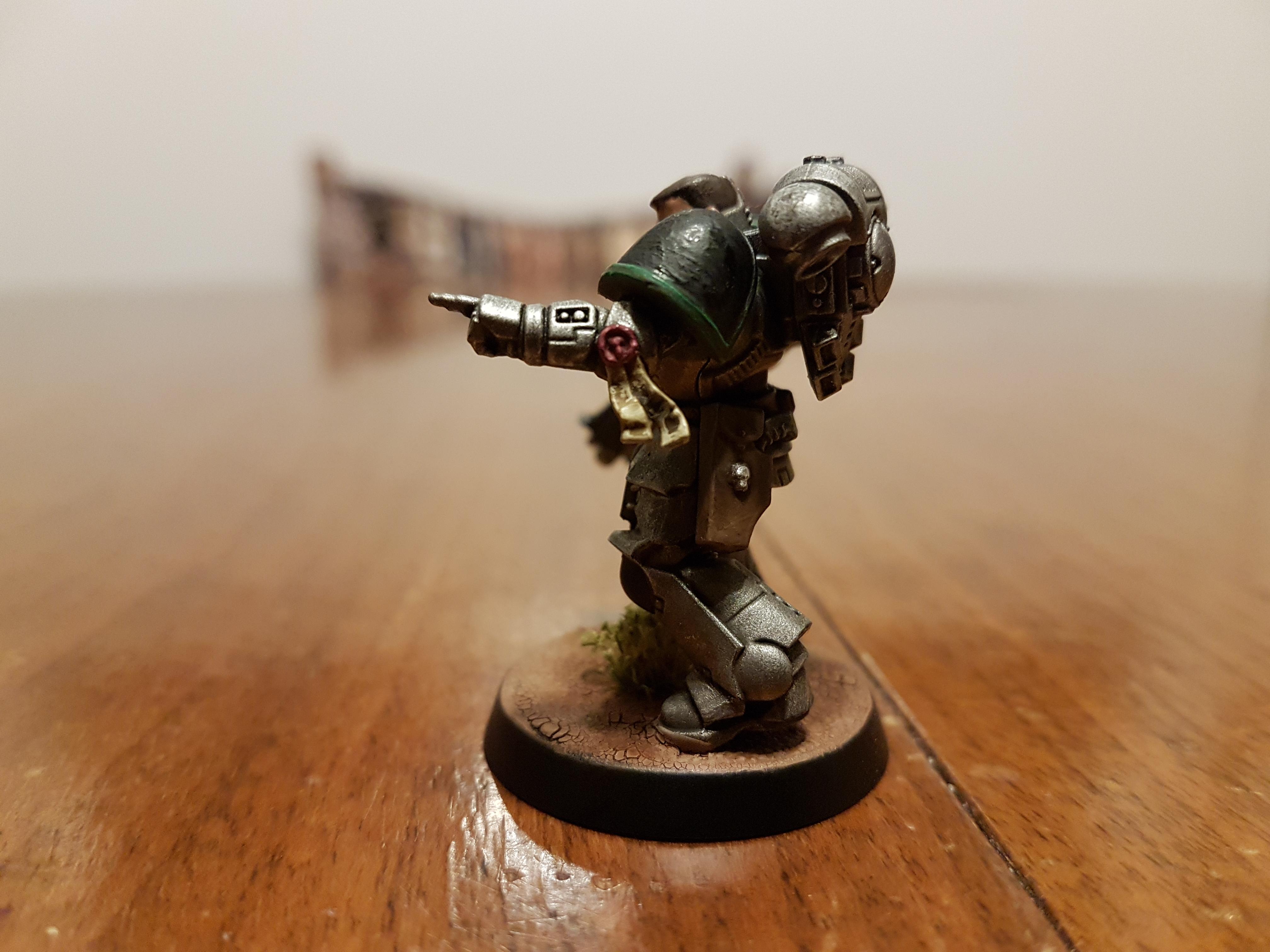 Bolt Rifle, Doom Legion, Green, Metal, Primaris, Primaris Marines, Space Marines