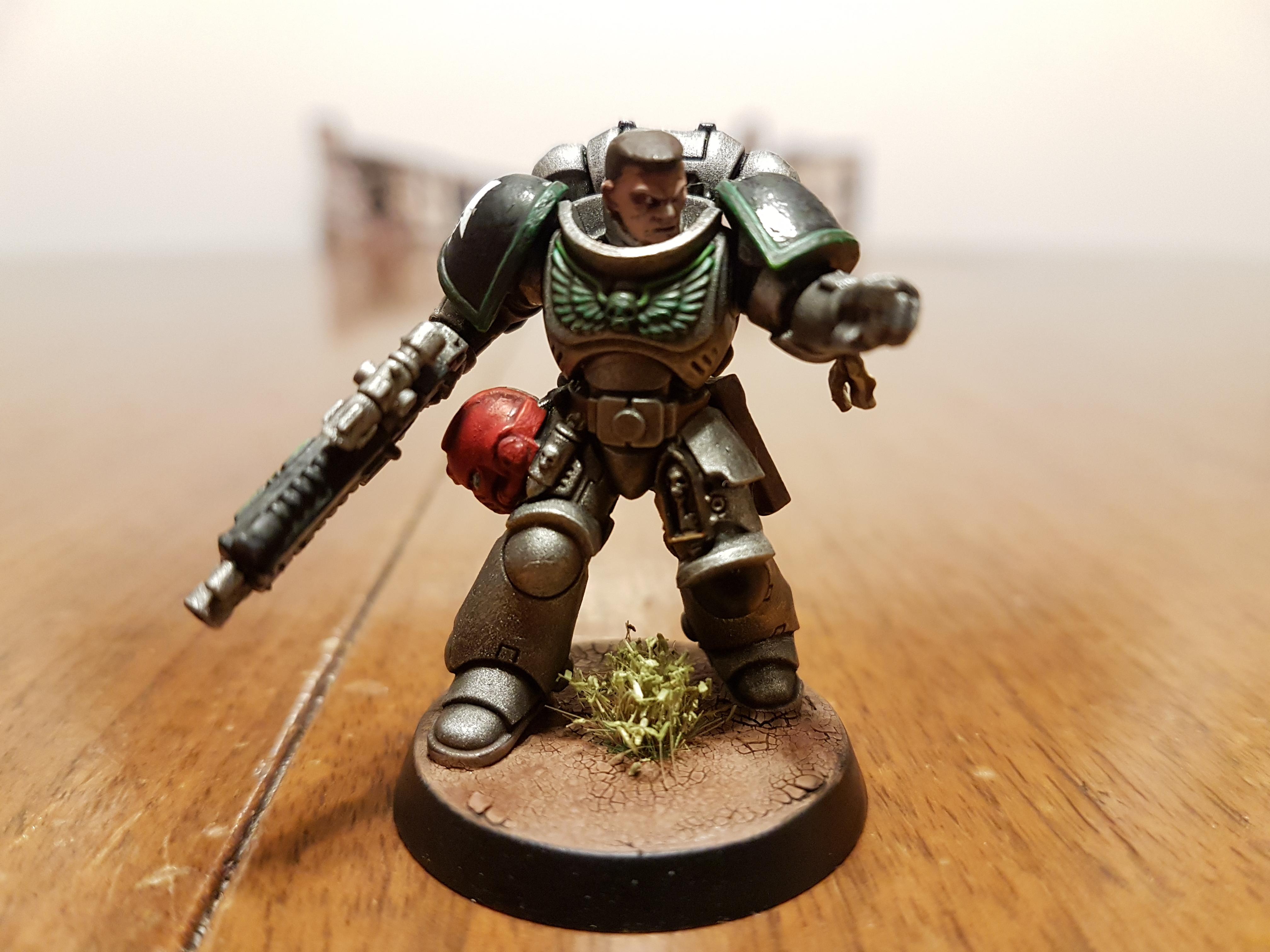 Bolt Rifle, Doom Legion, Green, Metal, Primaris, Primaris Marines, Space Marines