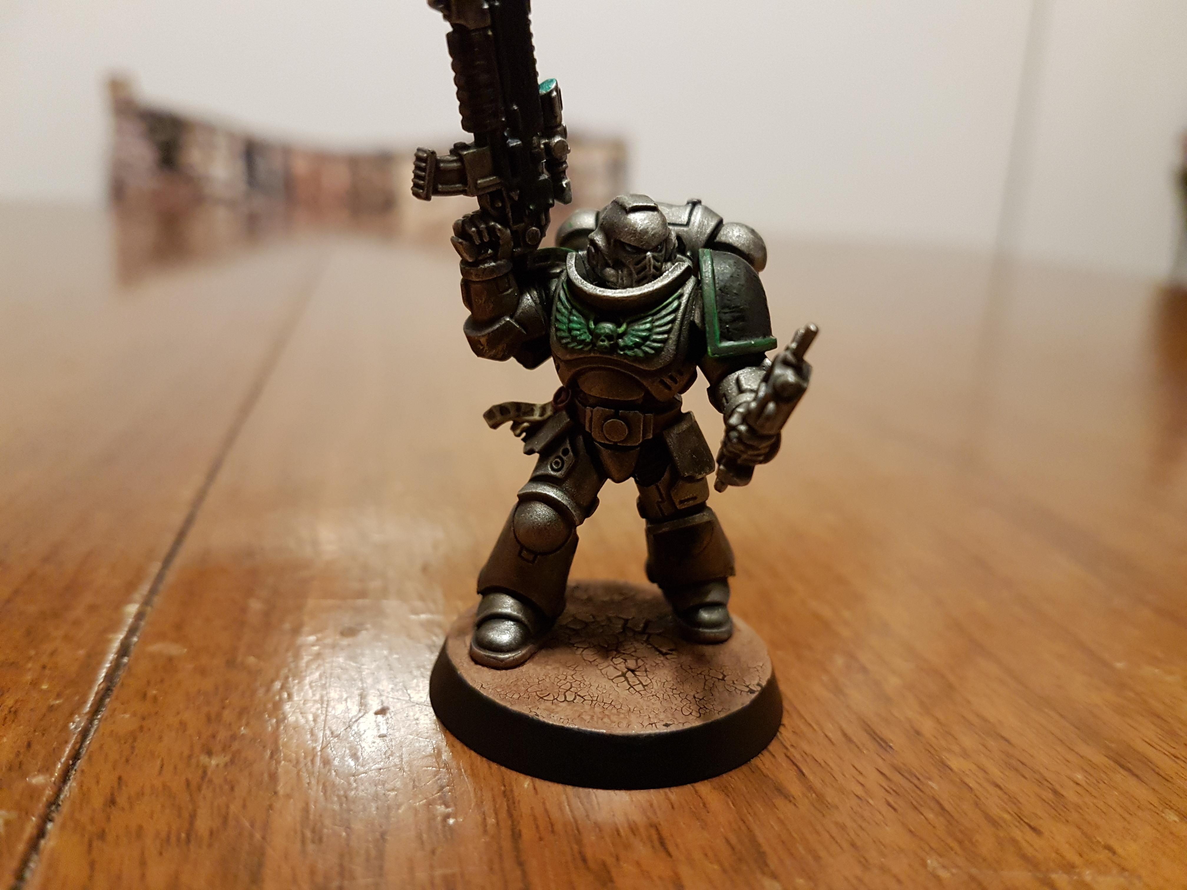 Bolt Rifle, Doom Legion, Green, Metal, Primaris, Primaris Marines, Space Marines