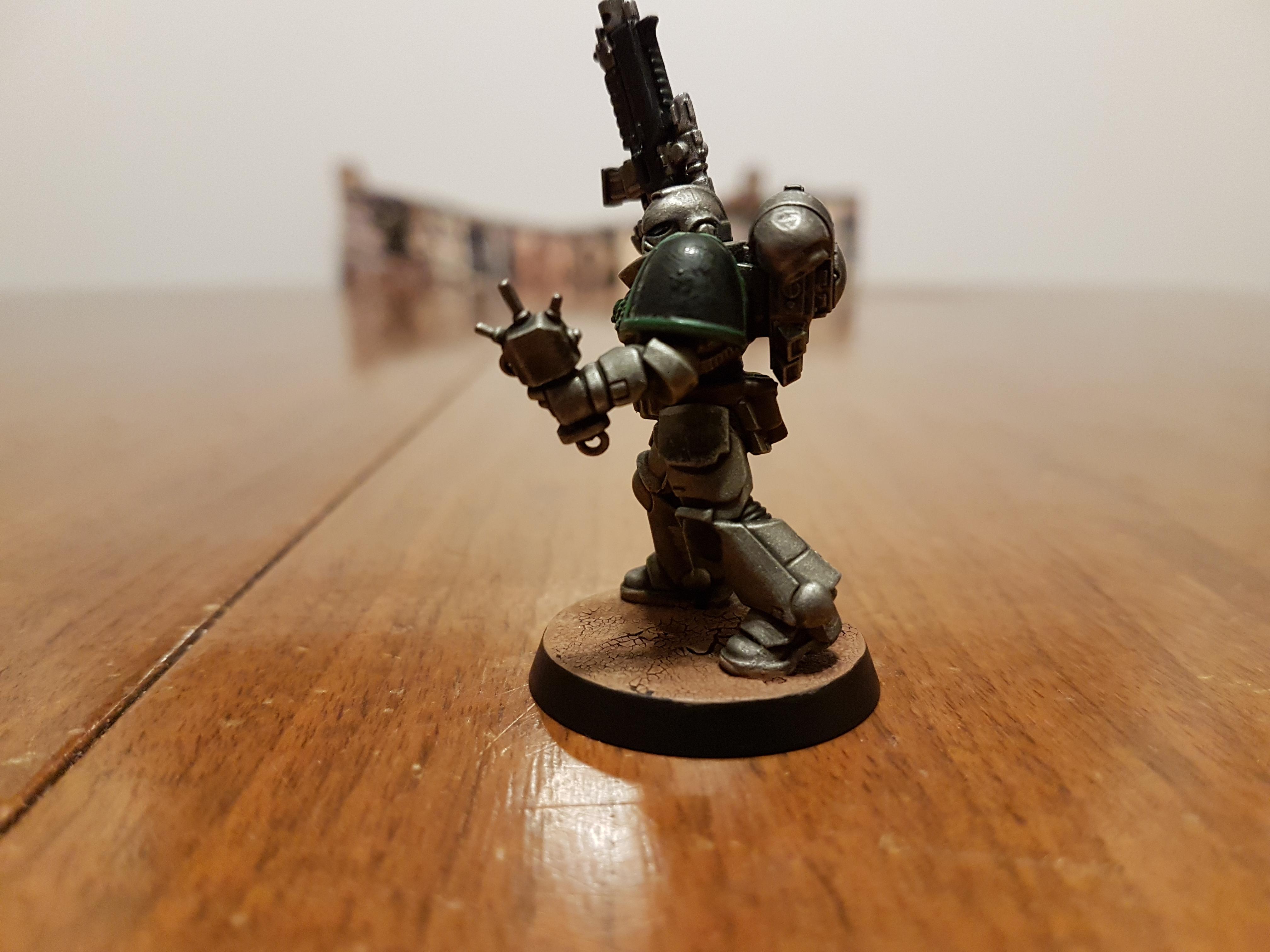 Bolt Rifle, Doom Legion, Green, Metal, Primaris, Primaris Marines, Space Marines