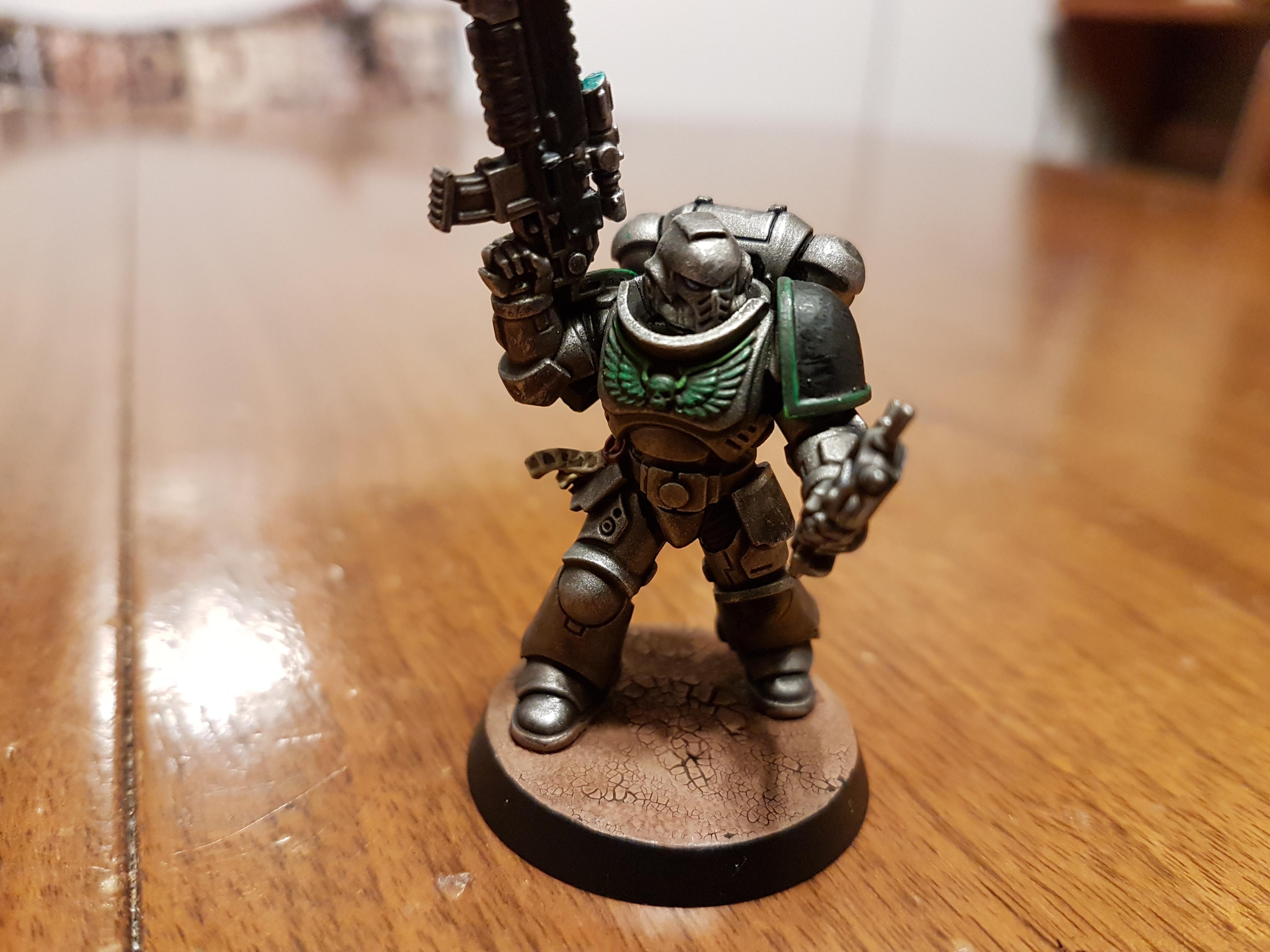 Bolt Rifle, Doom Legion, Green, Metal, Primaris, Primaris Marines, Space Marines
