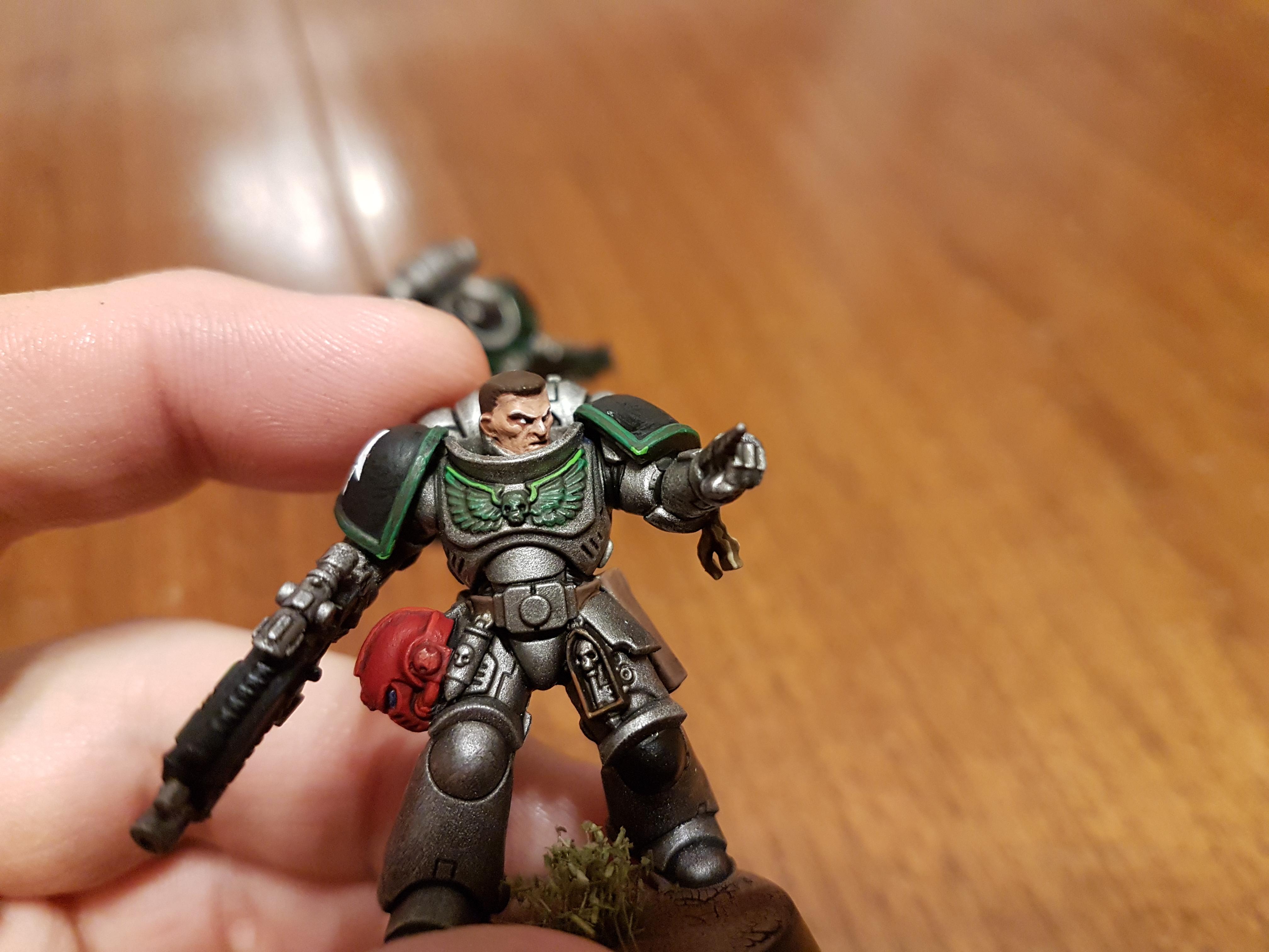 Bolt Rifle, Doom Legion, Green, Metal, Primaris, Primaris Marines, Space Marines