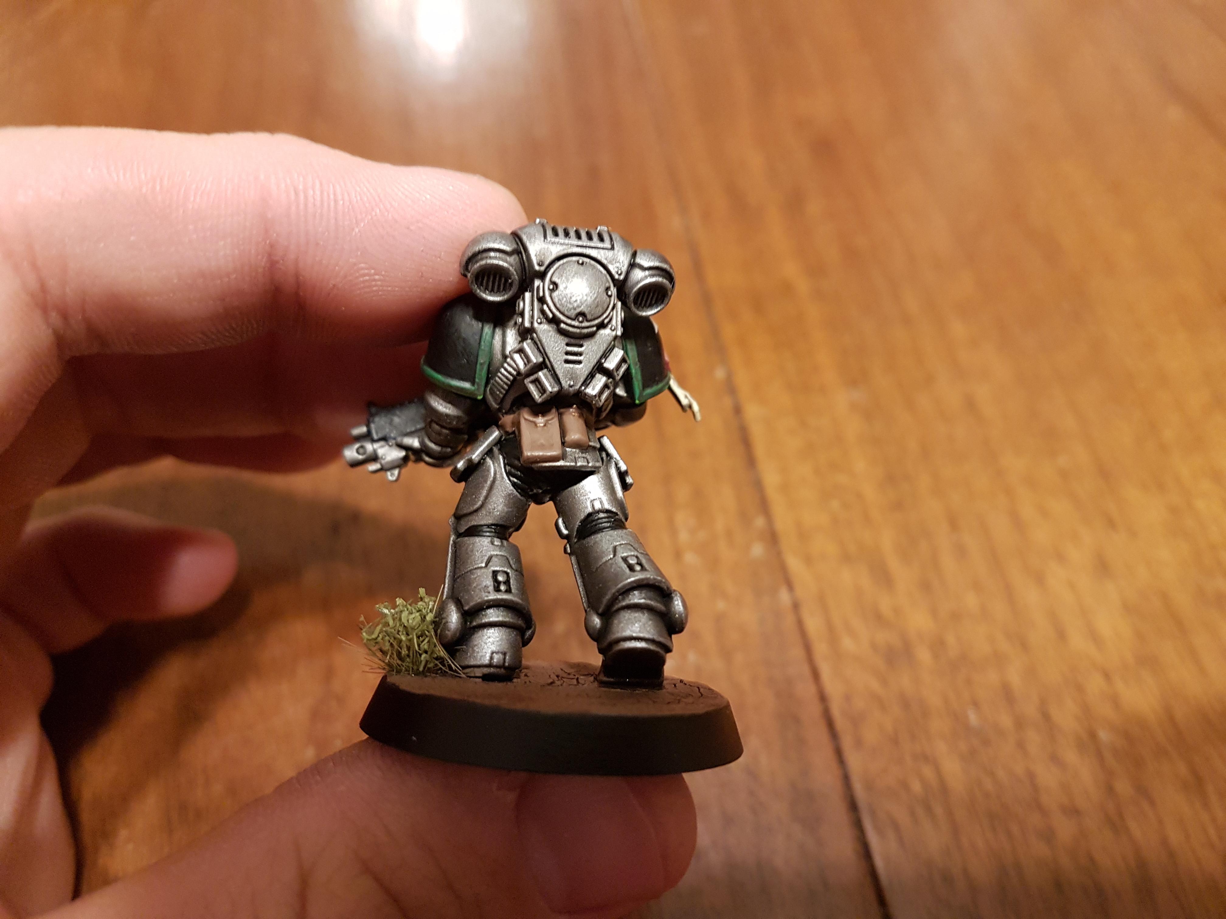 Bolt Rifle, Doom Legion, Green, Metal, Primaris, Primaris Marines, Space Marines