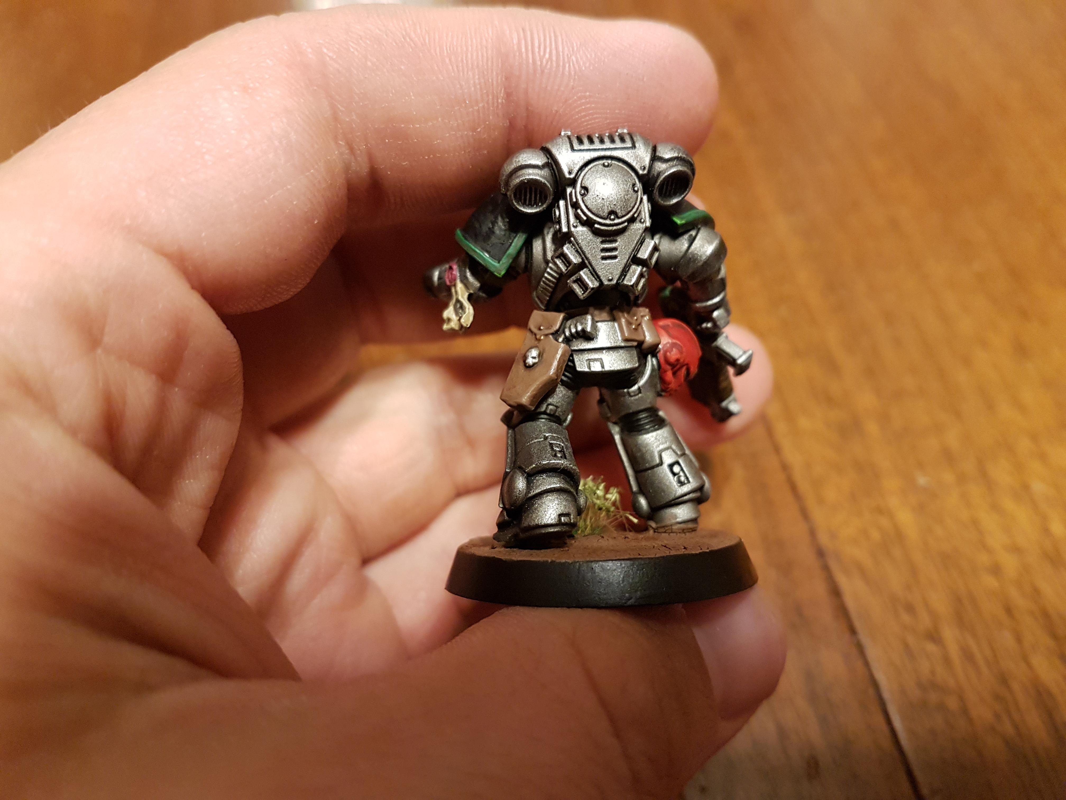 Bolt Rifle, Doom Legion, Green, Metal, Primaris, Primaris Marines, Space Marines