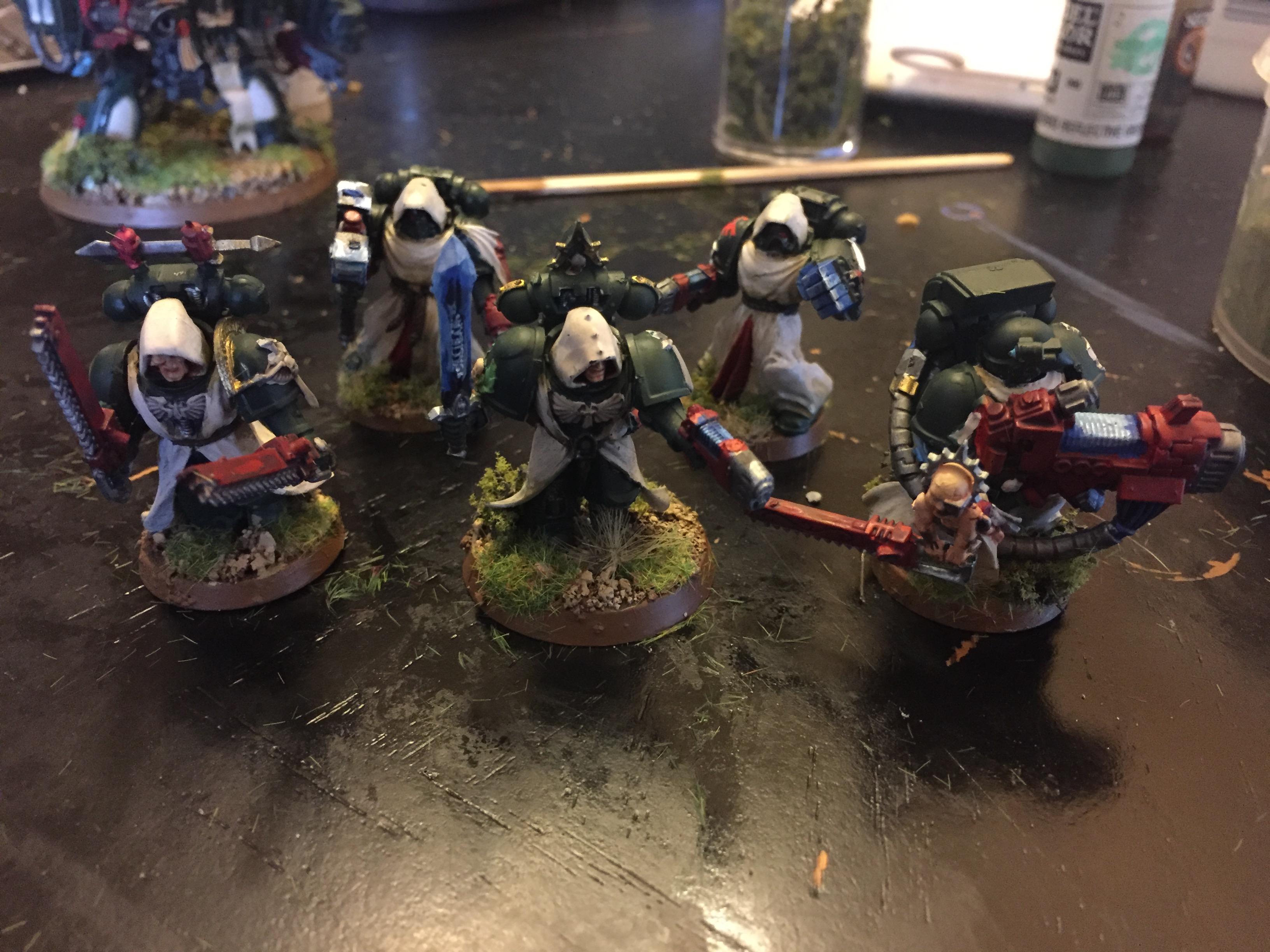 Company Veterans, Dark Angels, Space Marines