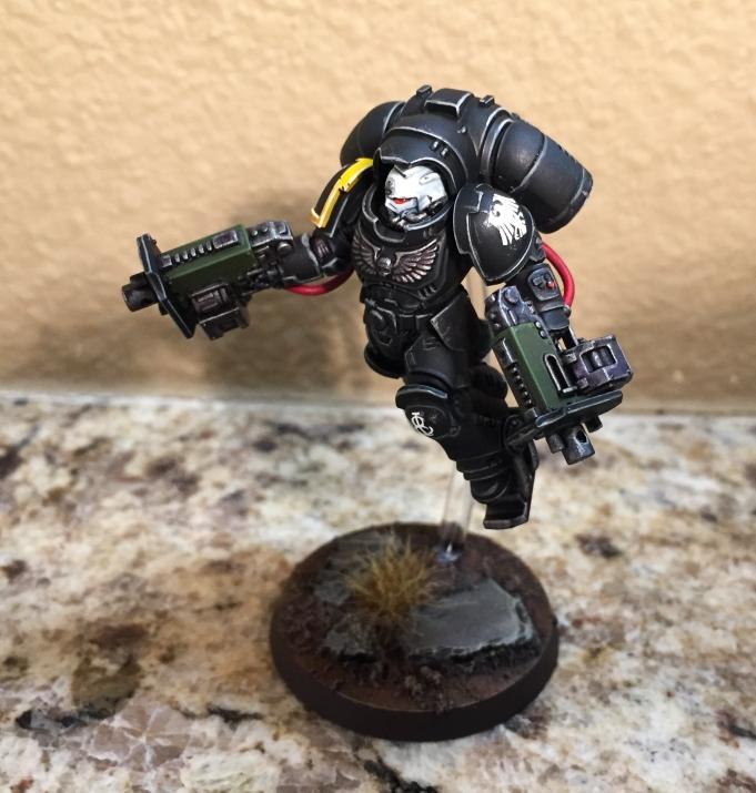 Black, Inceptor, Primaris, Raven Guard