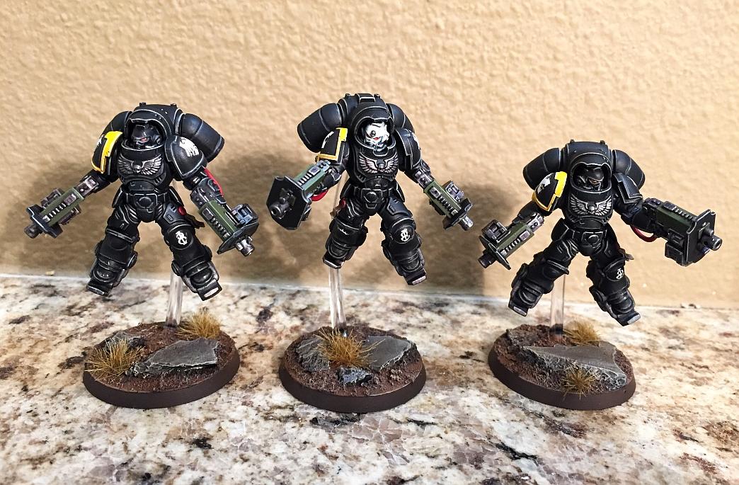 Black, Inceptor, Primaris, Raven Guard