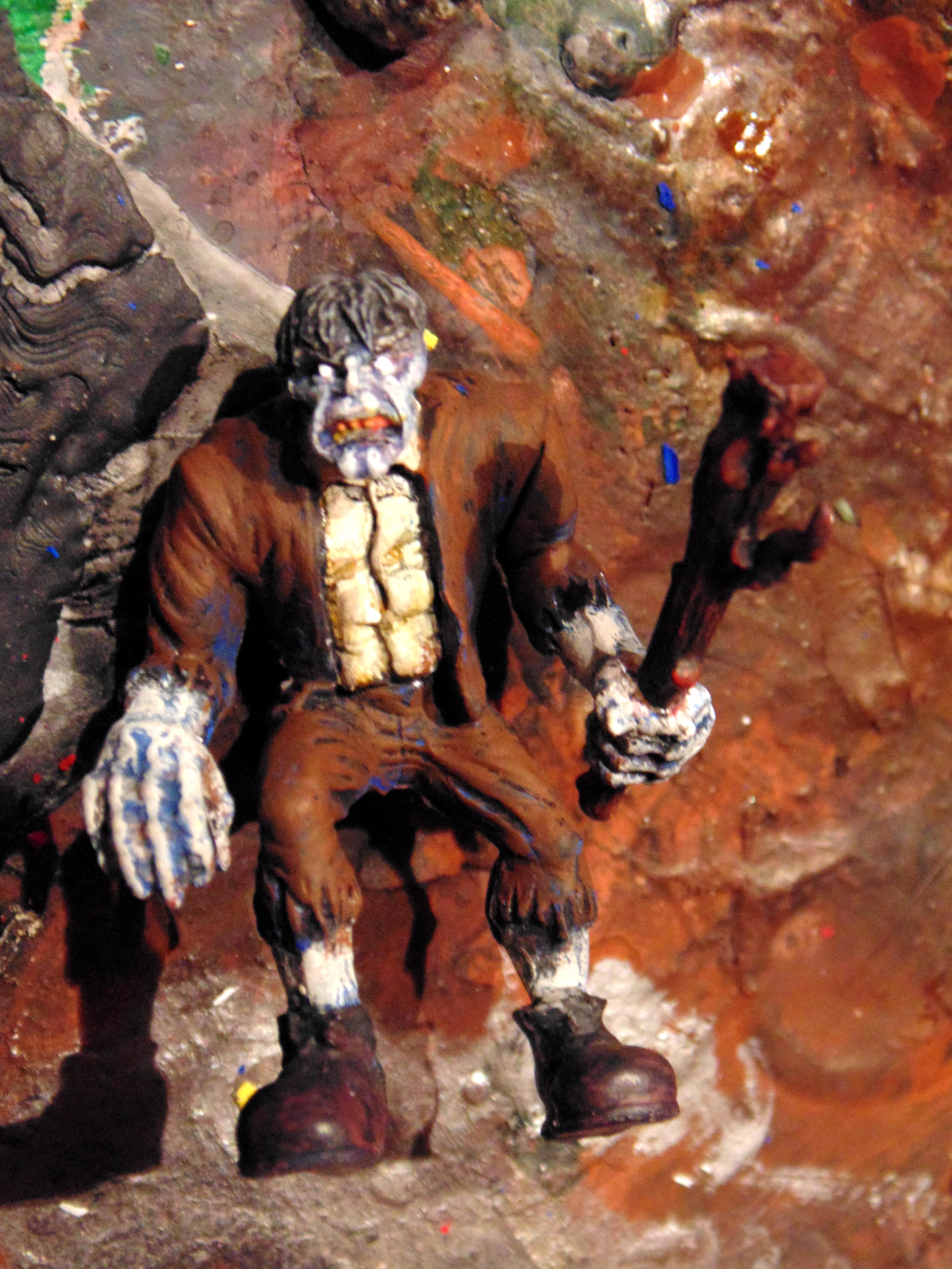 Ape, Conversion, Dead, Goblins, Lord Of The Rings, Magical, Night, Nightgoblins, Repainted, Troll