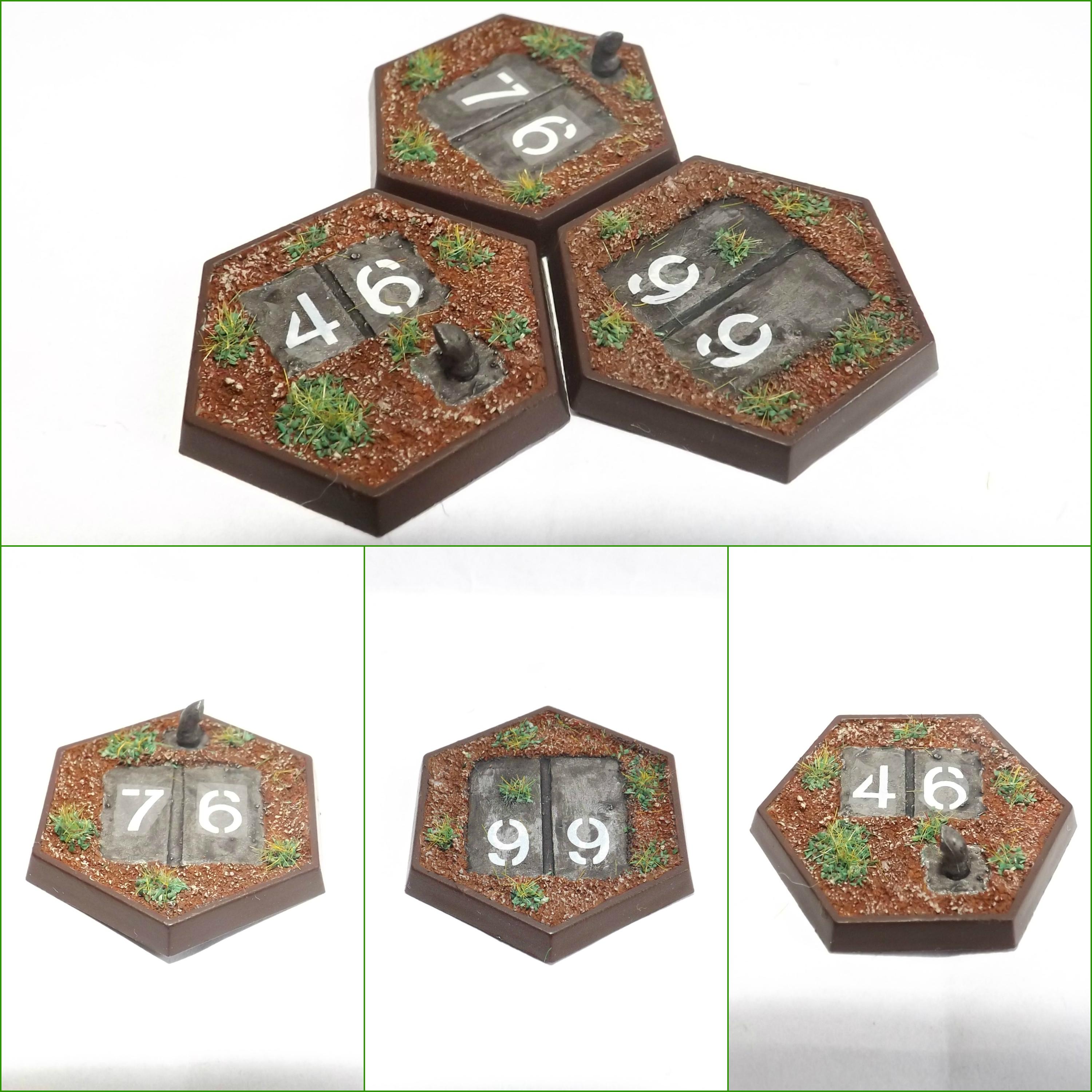 Objective Marker, Battletech,Tech Bunkers