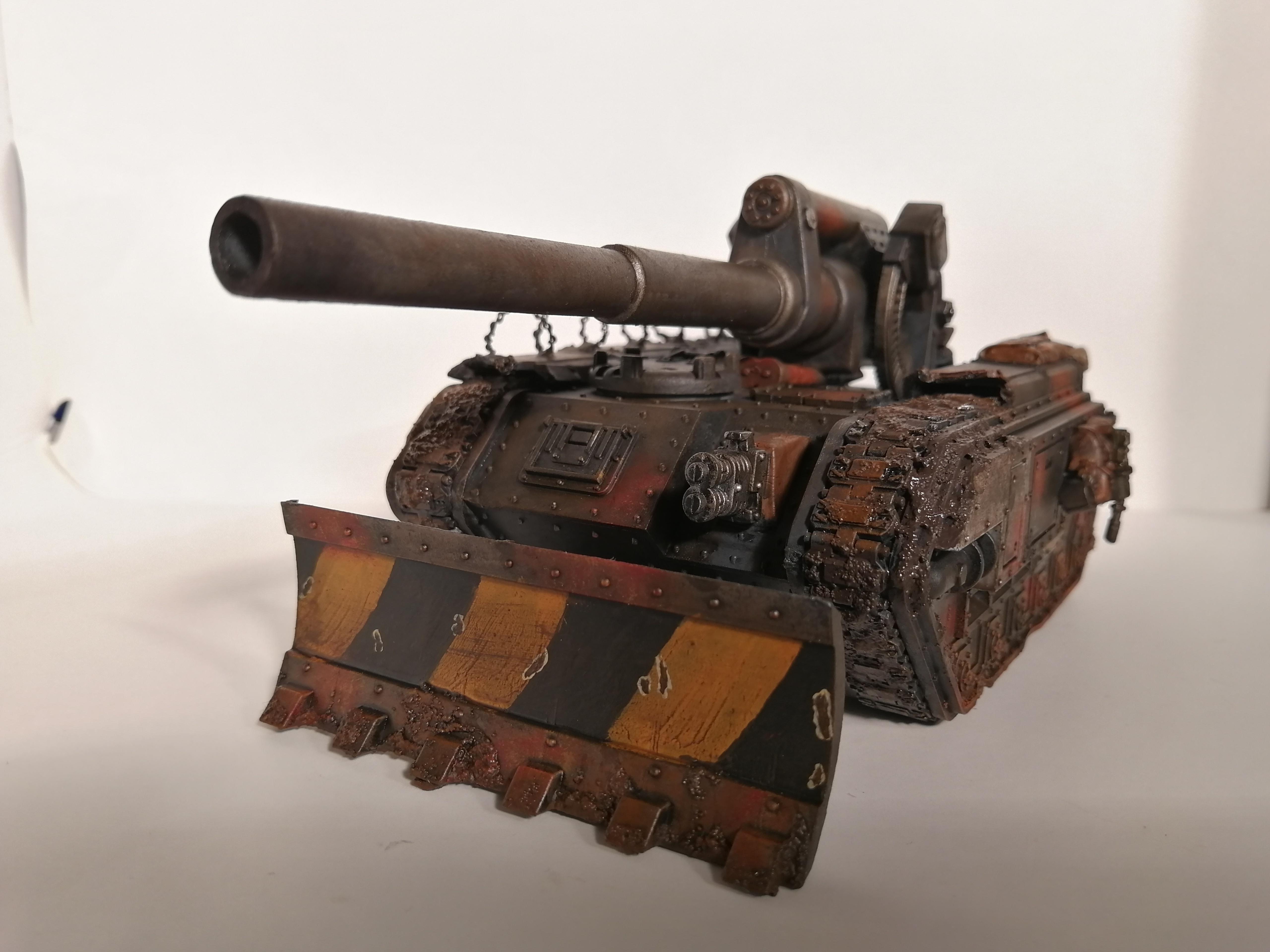 Astra Militarum, Basilisk, Death Korps of Krieg, Rust, Tank, Vehicle, Warhammer 40,000
