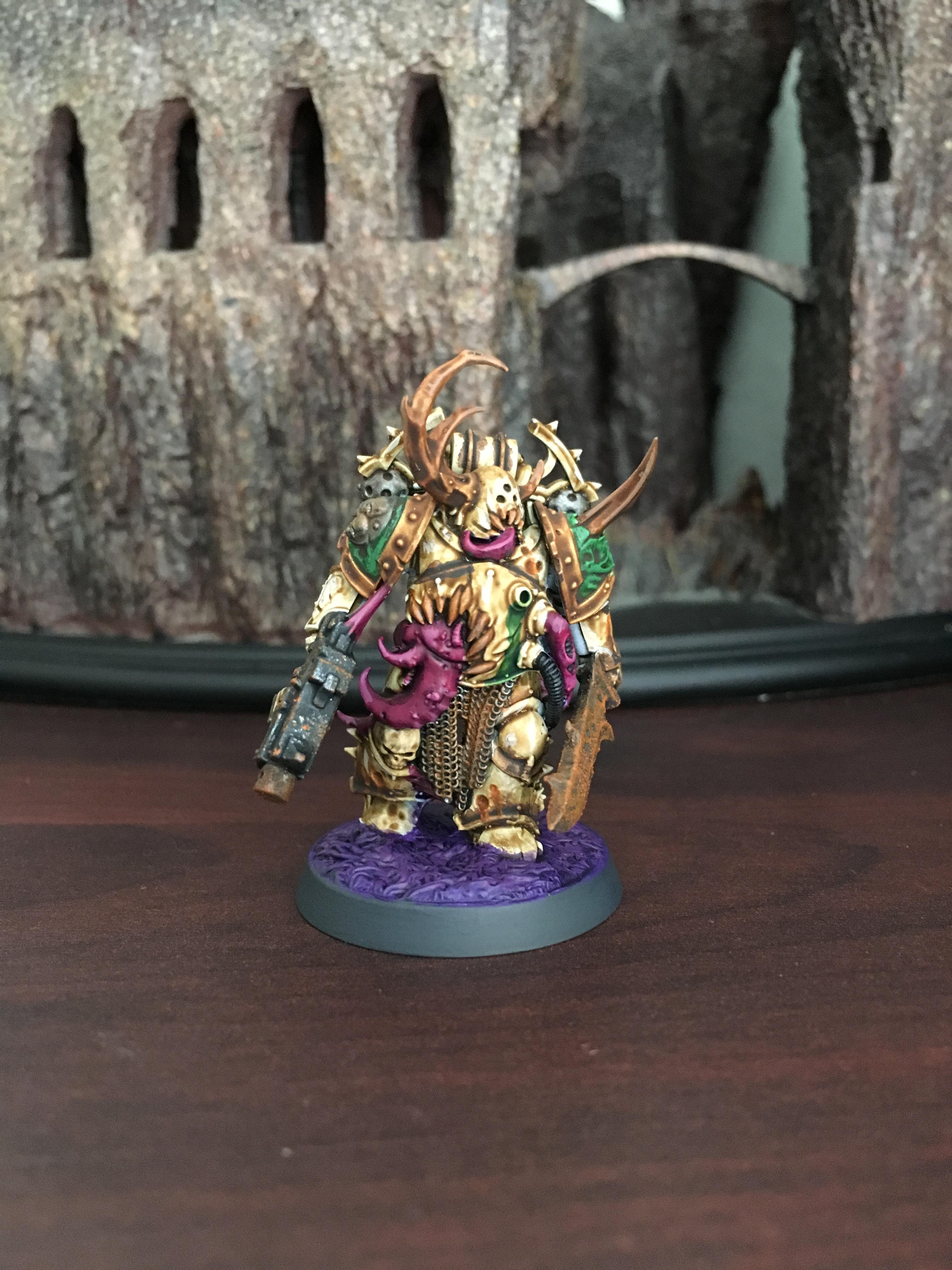 Plague Marine test model front