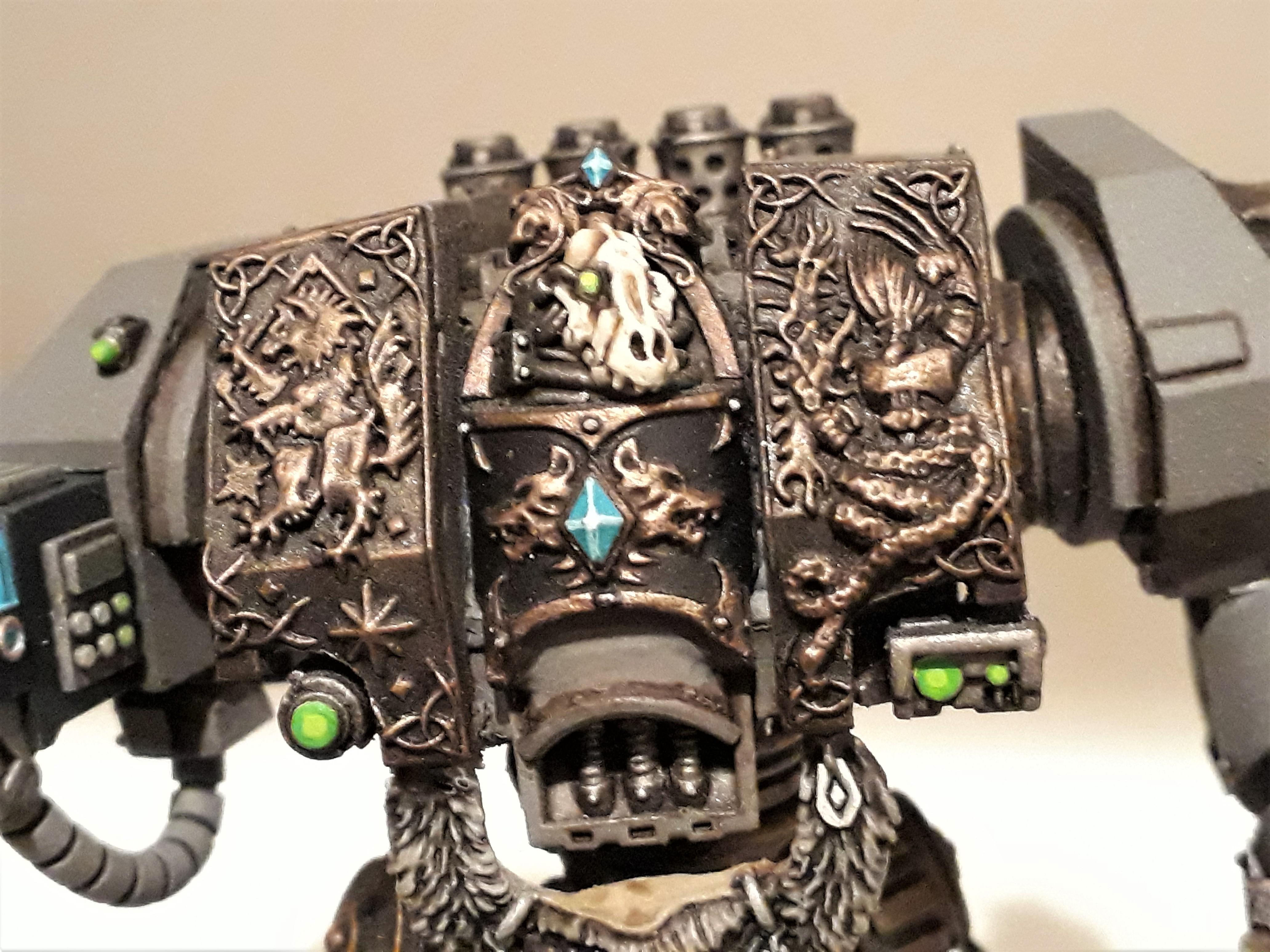 Bjorn, Bjorn The Fell-handed, Cybot, Dreadnought, Space Wolves